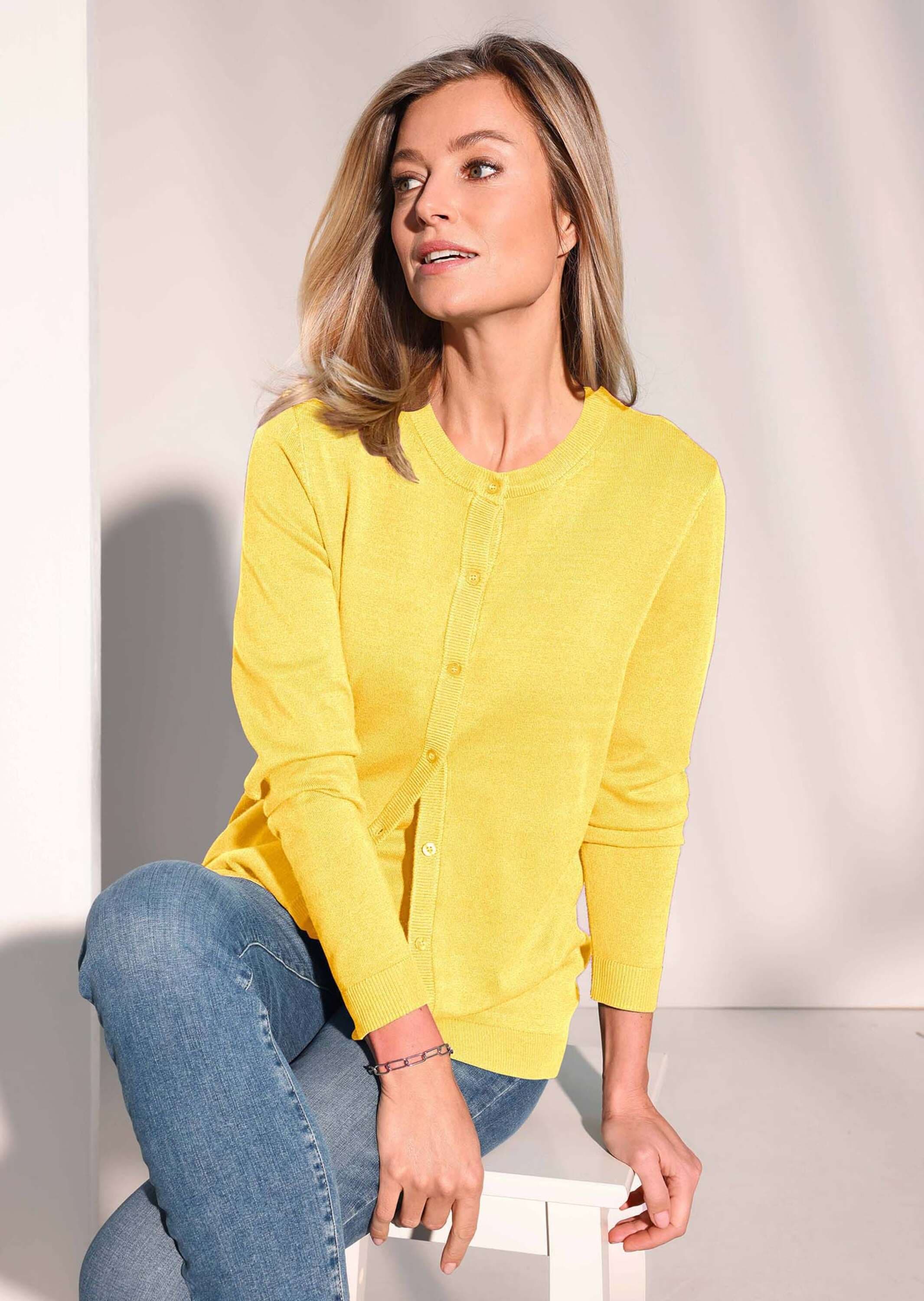 GOLDNER Strickpullover »Kurzgröße Strickset« keine/nicht relevant