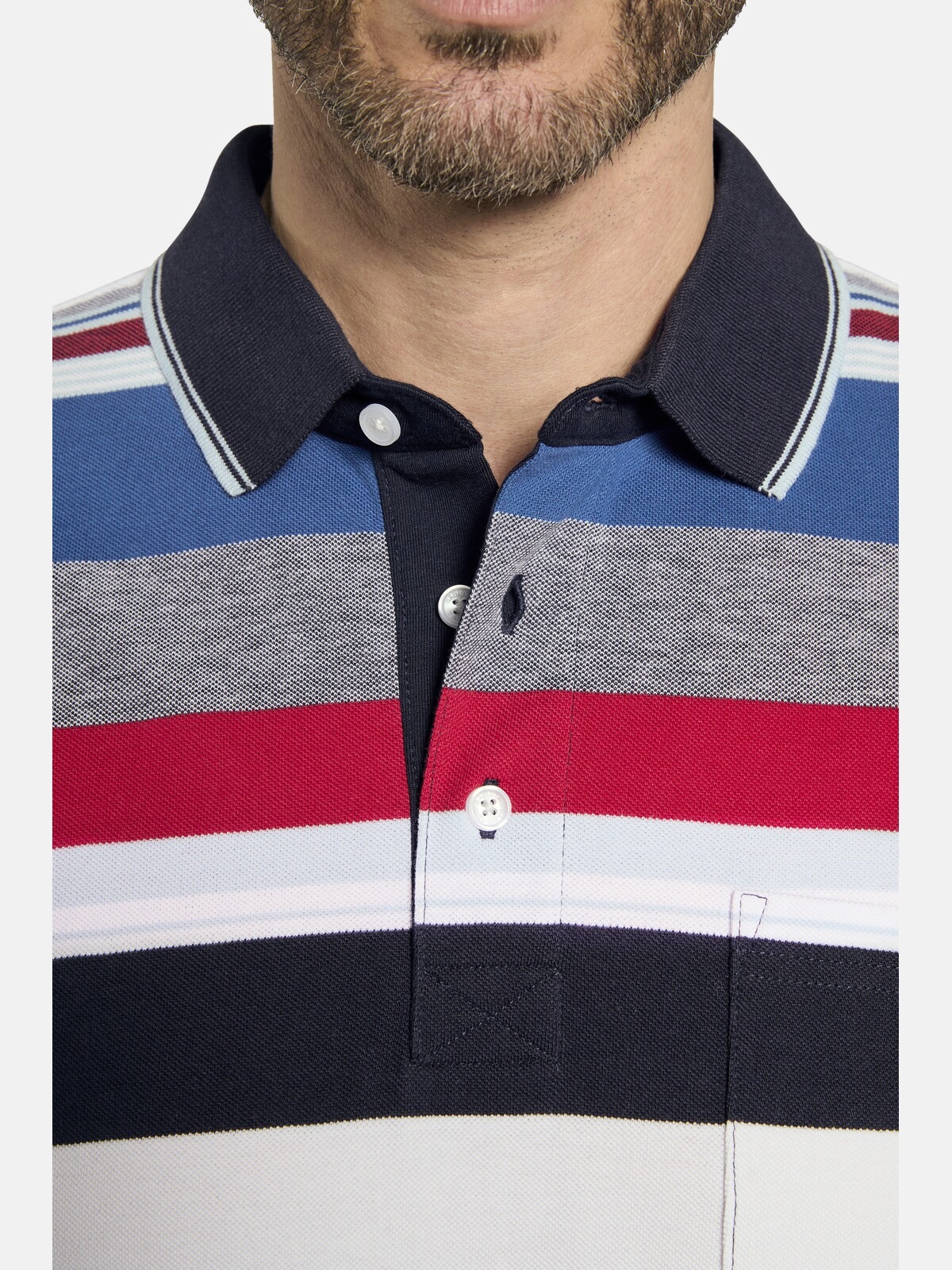 Babista Poloshirt »Poloshirt VISTORO«, (1 tlg.), mit farbigen Querstreifen