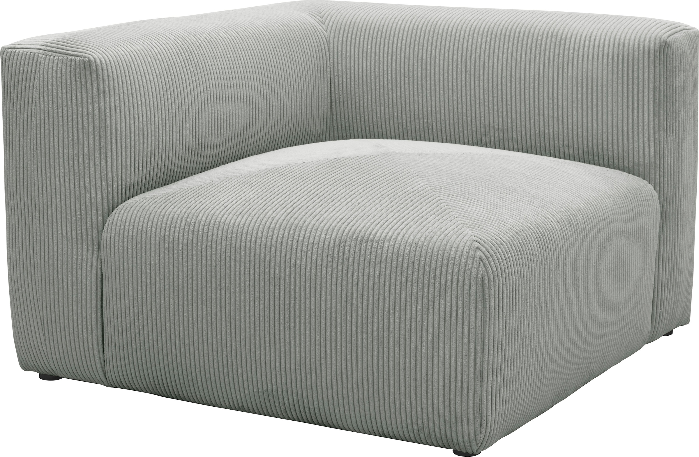 RAUM.ID Sofa-Eckelement »Gerrid«, Cord-Bezug, Modul-Eckelement, auch einzeln stellbar