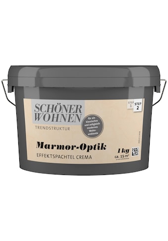 SCHÖNER WOHNEN-Kollektion Spachtelmasse »Marmor-Optik Effektspachtel«, 1 kg, crema,... kaufen