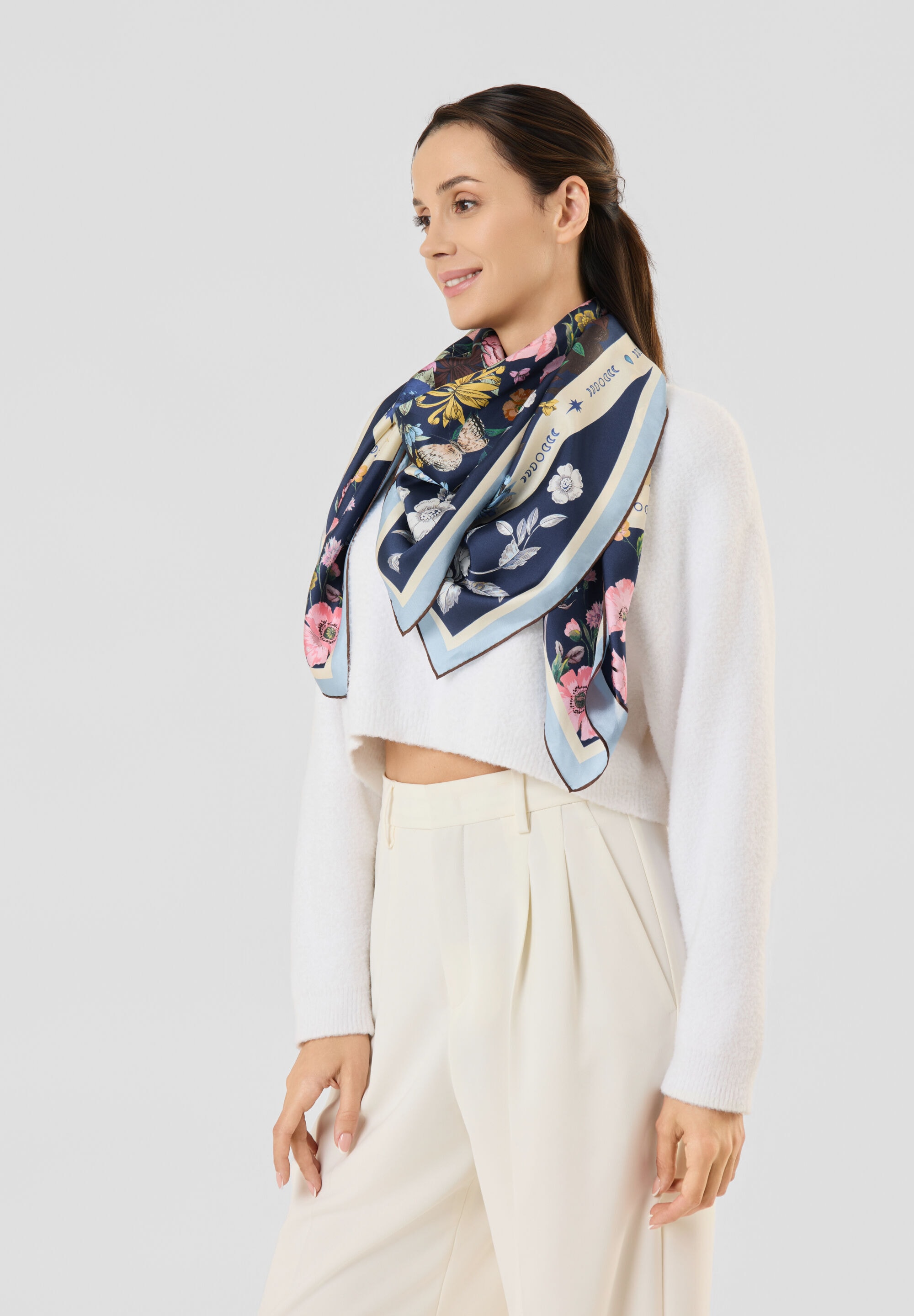 Codello Modetuch »Codello Tuch« mit Blumenmuster