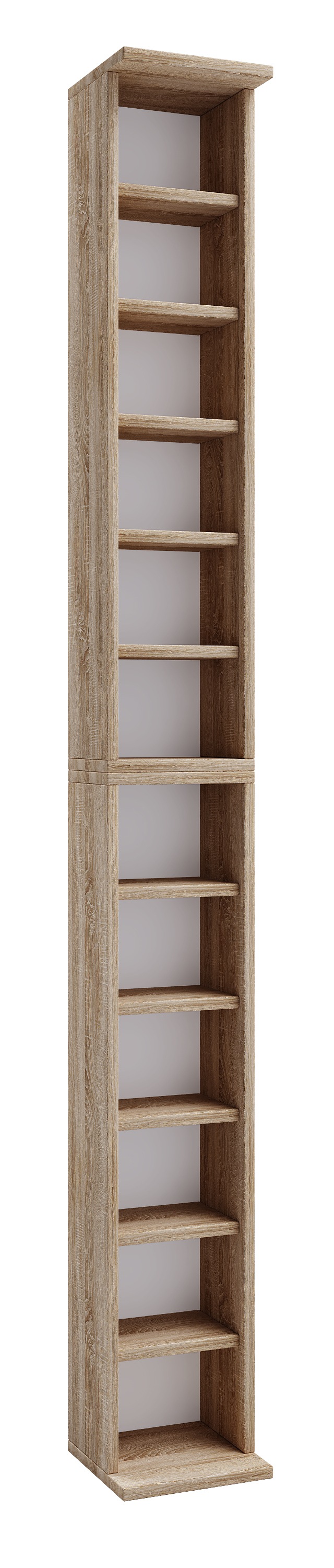 VCM Standregal »Holz CD DVD Stand Aufbewahrung Deko Regal Bigol«