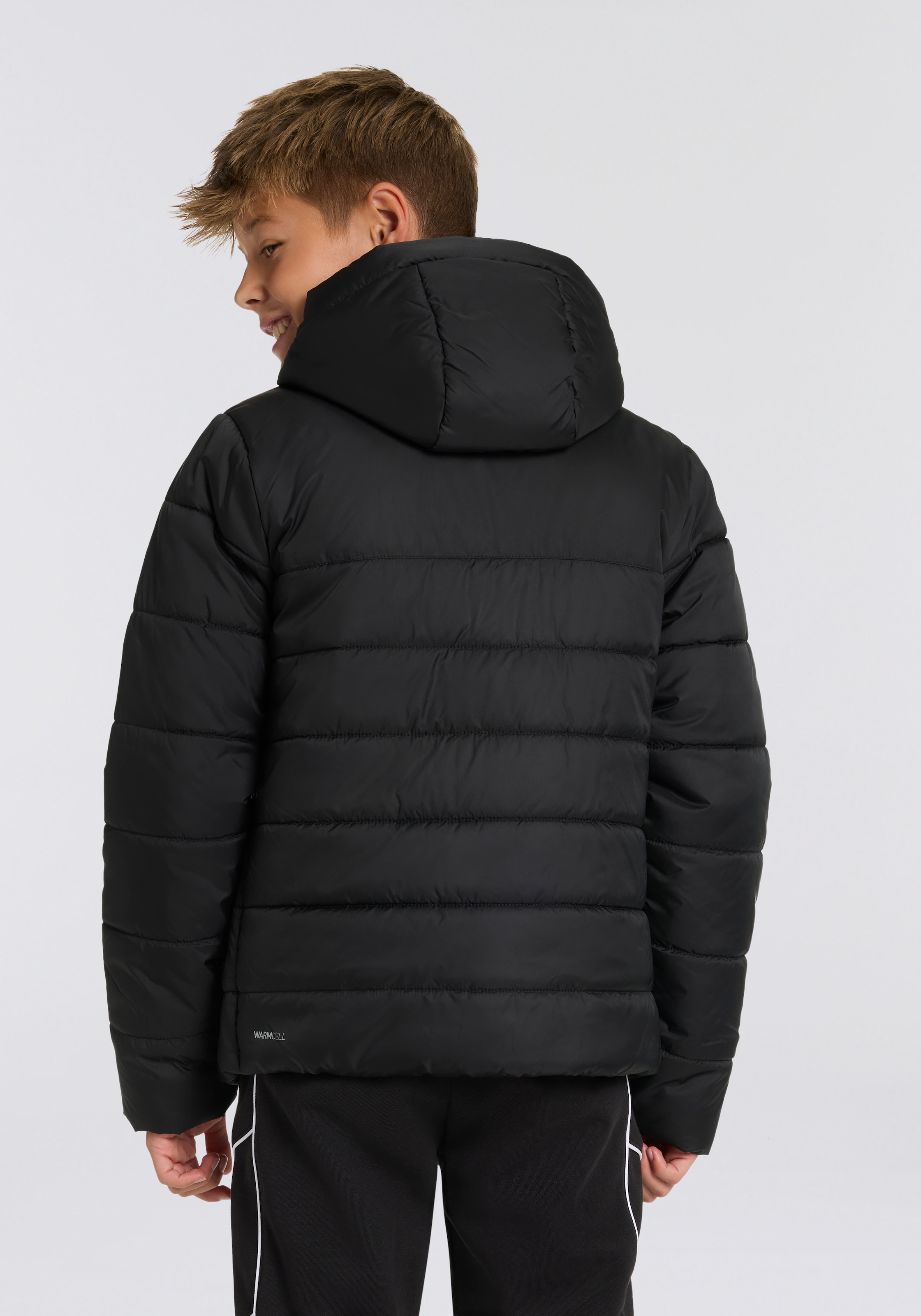 PUMA Winterjacke »ESS HOODED PADDED JACKET«, mit Kapuze