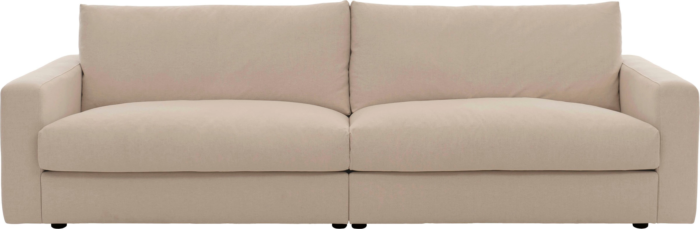 Premium collection by Home affaire 3,5-Sitzer »Remersburg«, aus Kunststoff Füßen, mit losen Rücken- und Sitzkissen