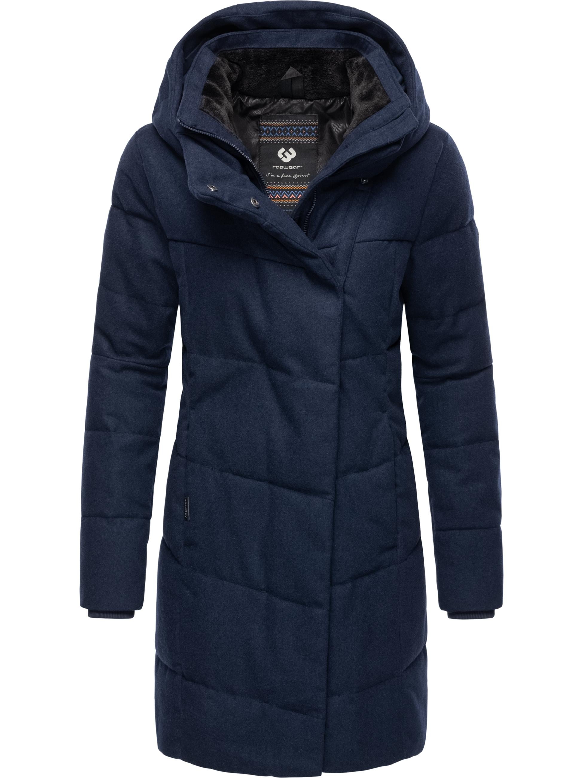 Ragwear Wintermantel »Wintermantel Pavla Coat«, stylischer Damen Steppmantel in Woll-Optik