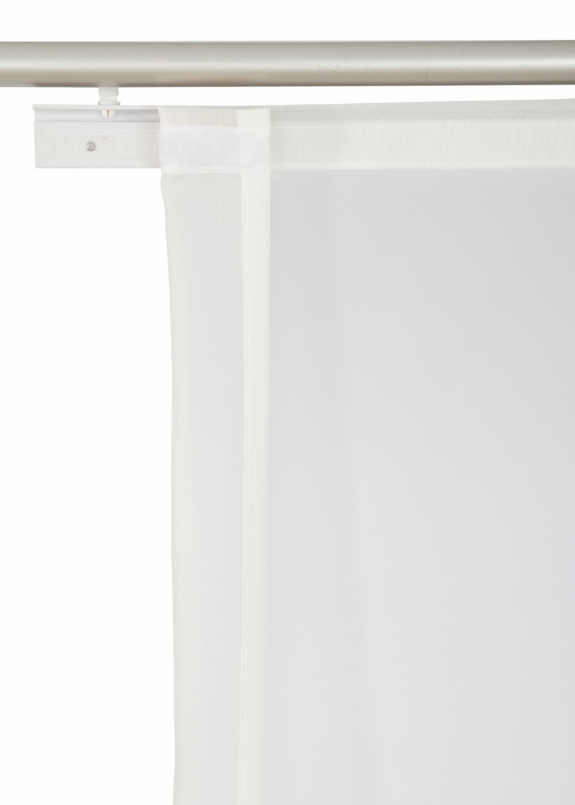 my home Schiebegardine »Xanten« Klettband 2 Stk. tlg. 2-er Set, mit Befestigungszubehör, Breite 57 cm, Raumteiler, modern