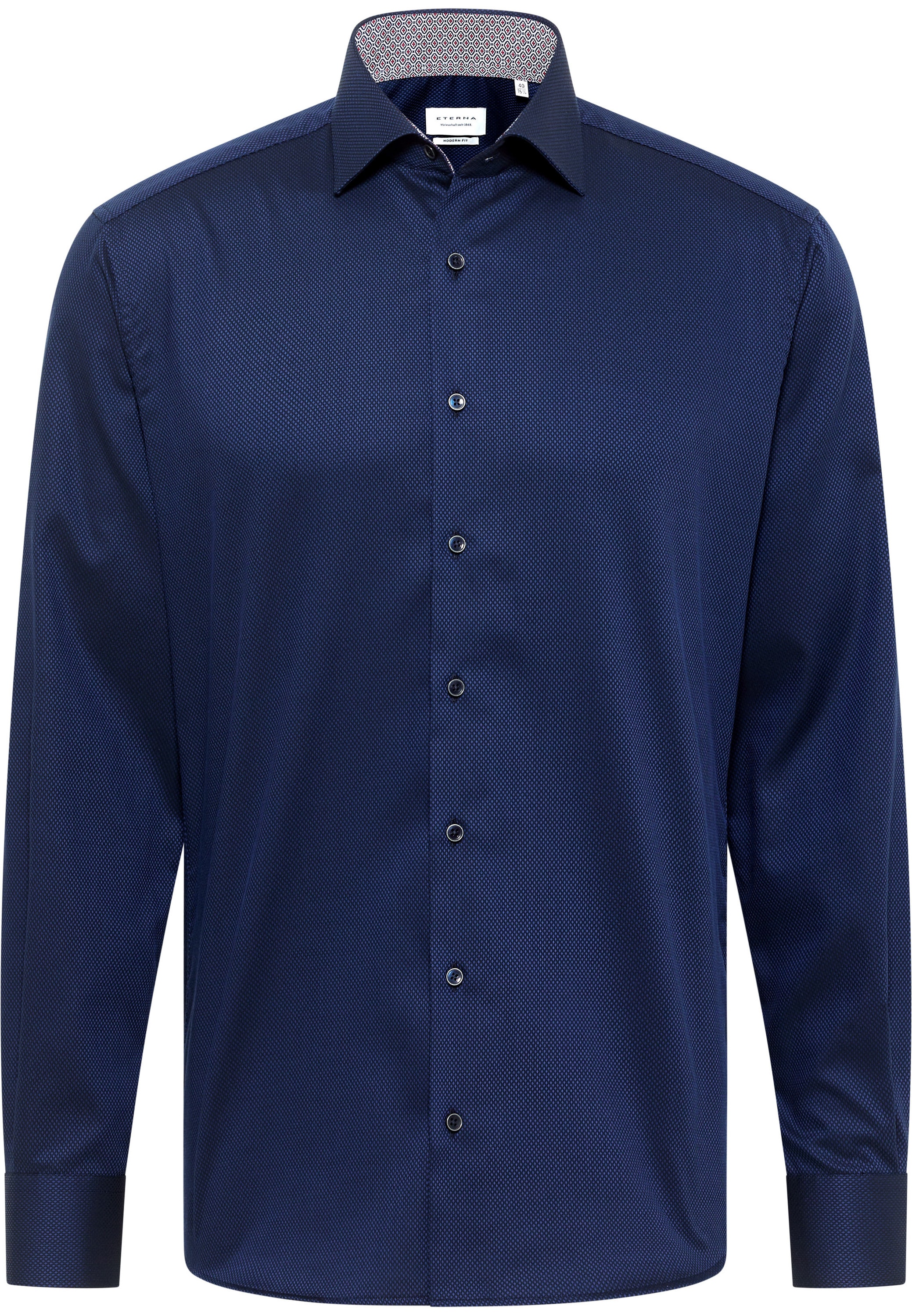 Eterna Langarmhemd »MODERN FIT«, NON IRON (bügelfrei)