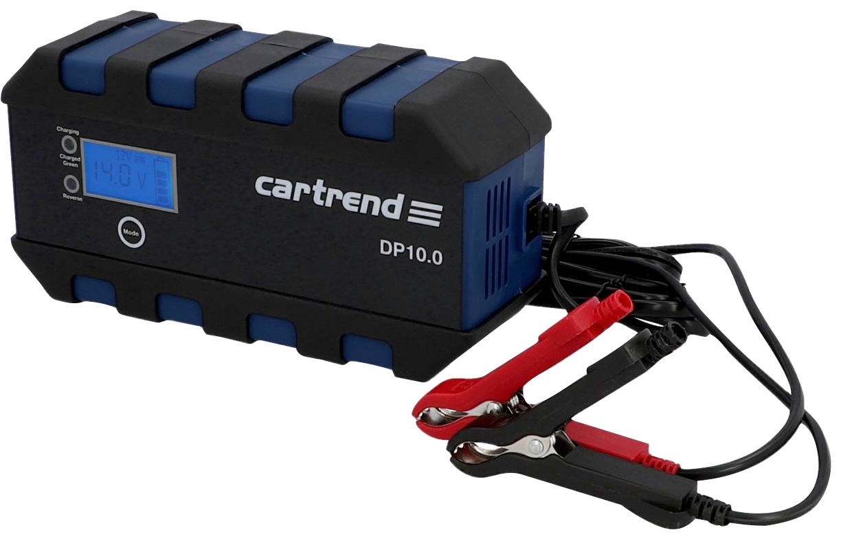 Cartrend Autobatterie-Ladegerät »Microprozessor Ladegerät DP10.0«, (Packung), Ausgangsstrom 10