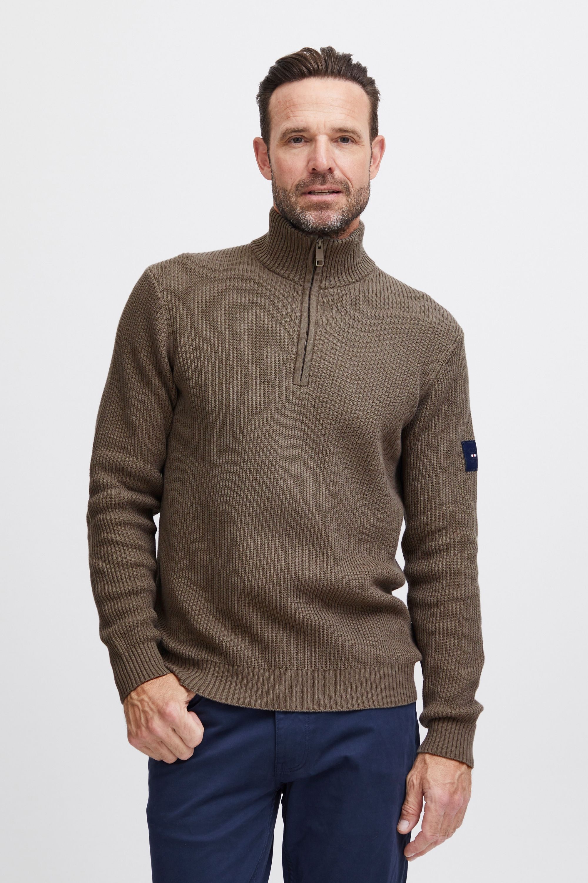 FQ1924 Strickfleece-Pullover »Strickpullover FQKyle«