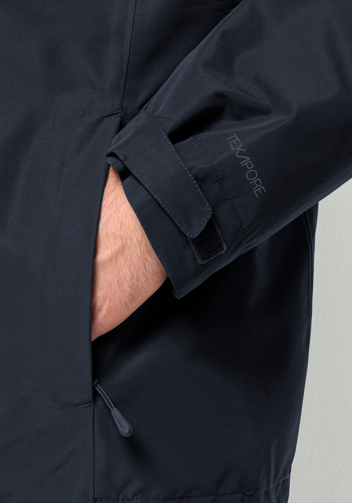 Jack Wolfskin Funktionsjacke »FERNBLICK 2L JKT M«, mit Kapuze