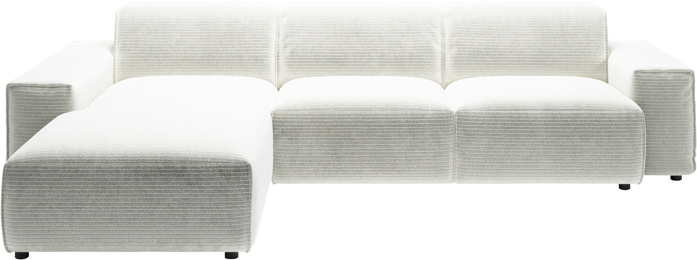 andas Ecksofa »Glimminge auch in Breitcord, Feincord, Bouclé + Easy care-Bezug«, L-Form, Breite 294, Zierkissen