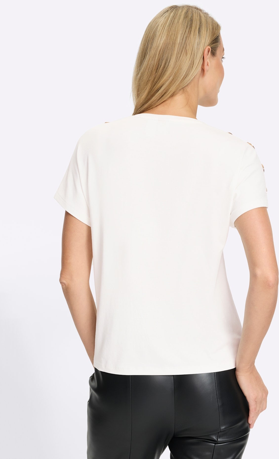 heine Rundhalsshirt »T-Shirt« 1 tlg.