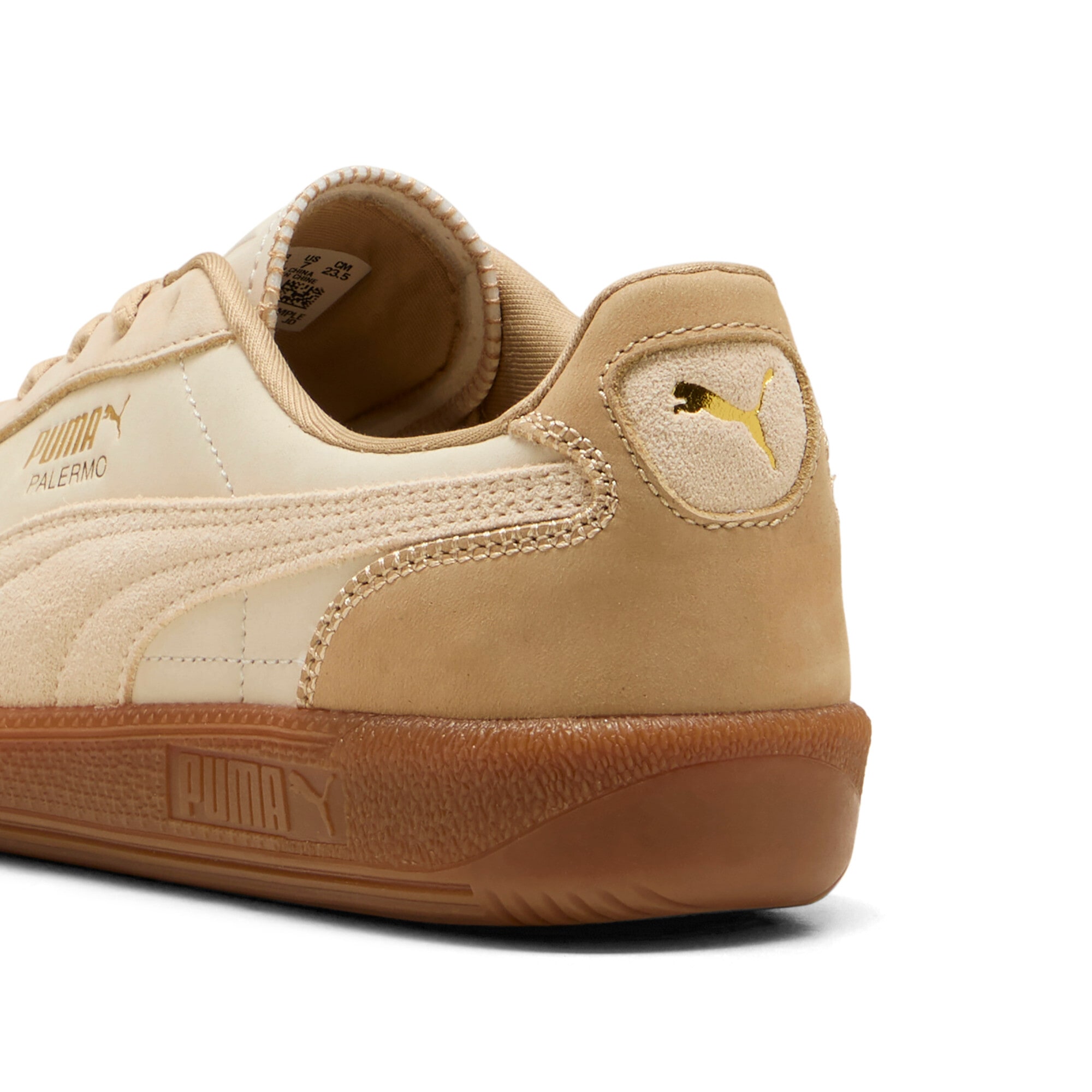 PUMA Sneaker »PALERMO LUX WNS«  mit Plateausohle, aus Leder, mit Gummilaufsohle, mit Schnürung
