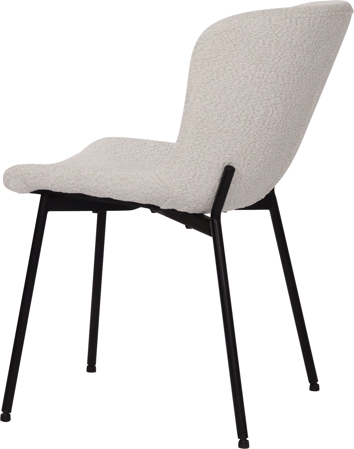 SIT 4-Fußstuhl, (Set), 2 St., Bouclé, Oeko-Tex zertifiziert