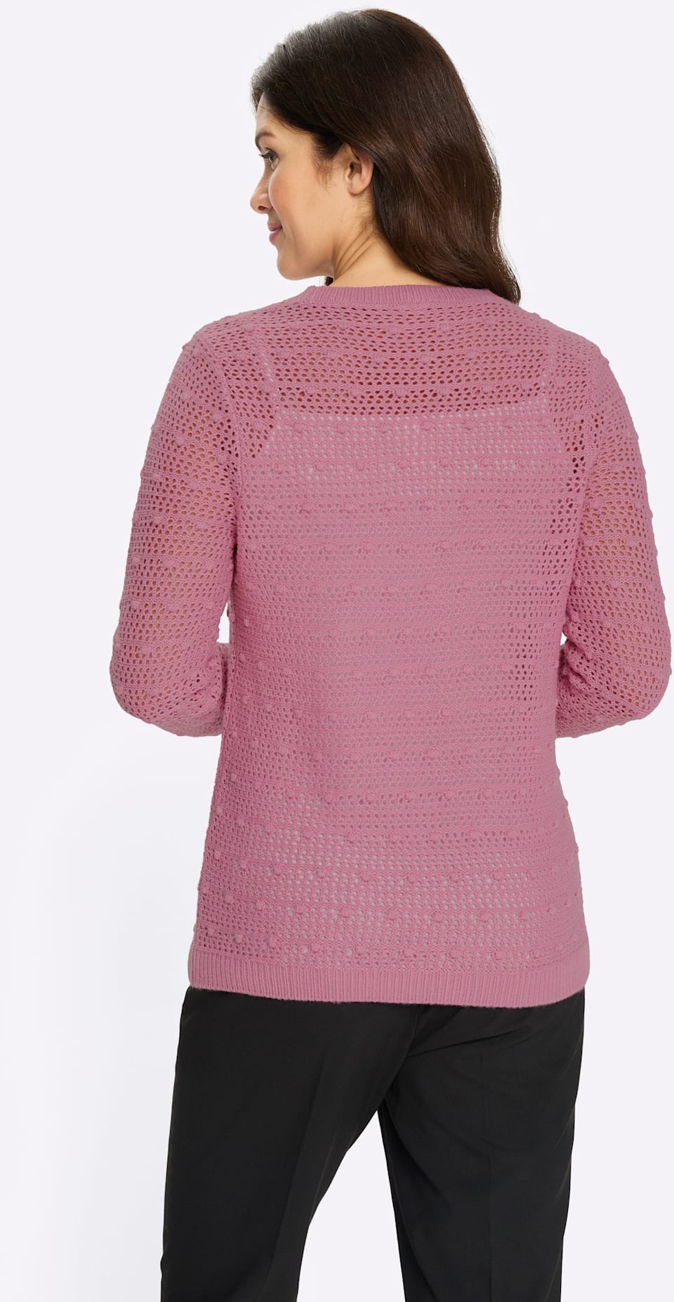 Classic Basics Ajourpullover »Rundhals-Pullover«