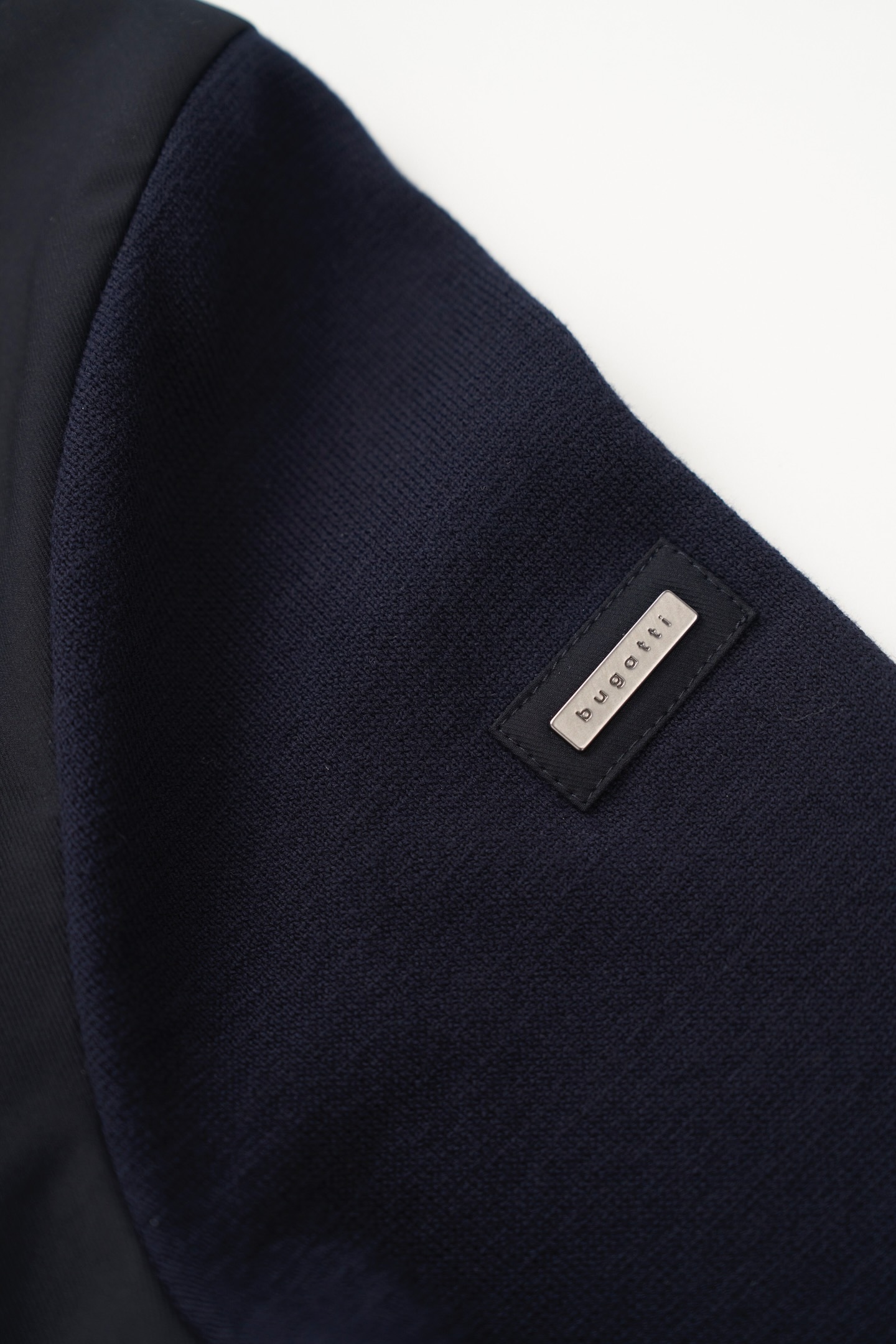 bugatti Strickjacke, mit Polokragen