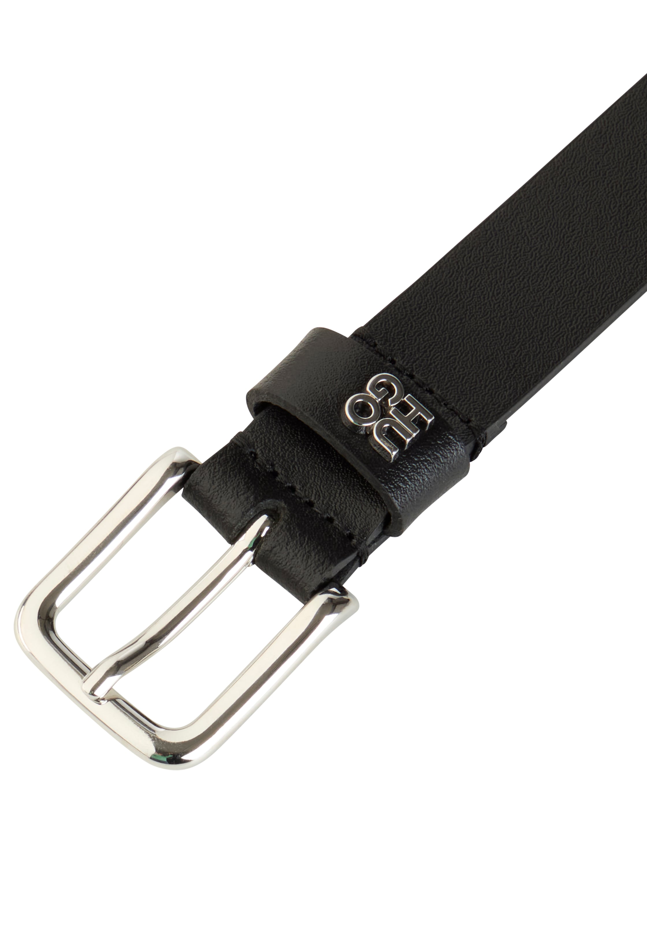 HUGO Ledergürtel »Tina HU-GO« mit Logo-Pin