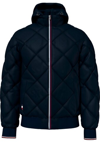 Tommy Hilfiger Steppjacke »DIAMOND QUILTED HOODED JACKET« kaufen