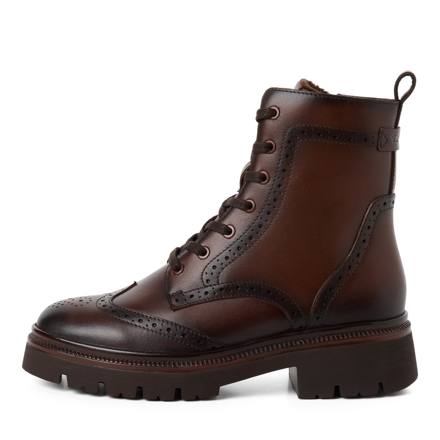 Tamaris Schnürstiefelette  Schnürboots mit modischer Lyralochung