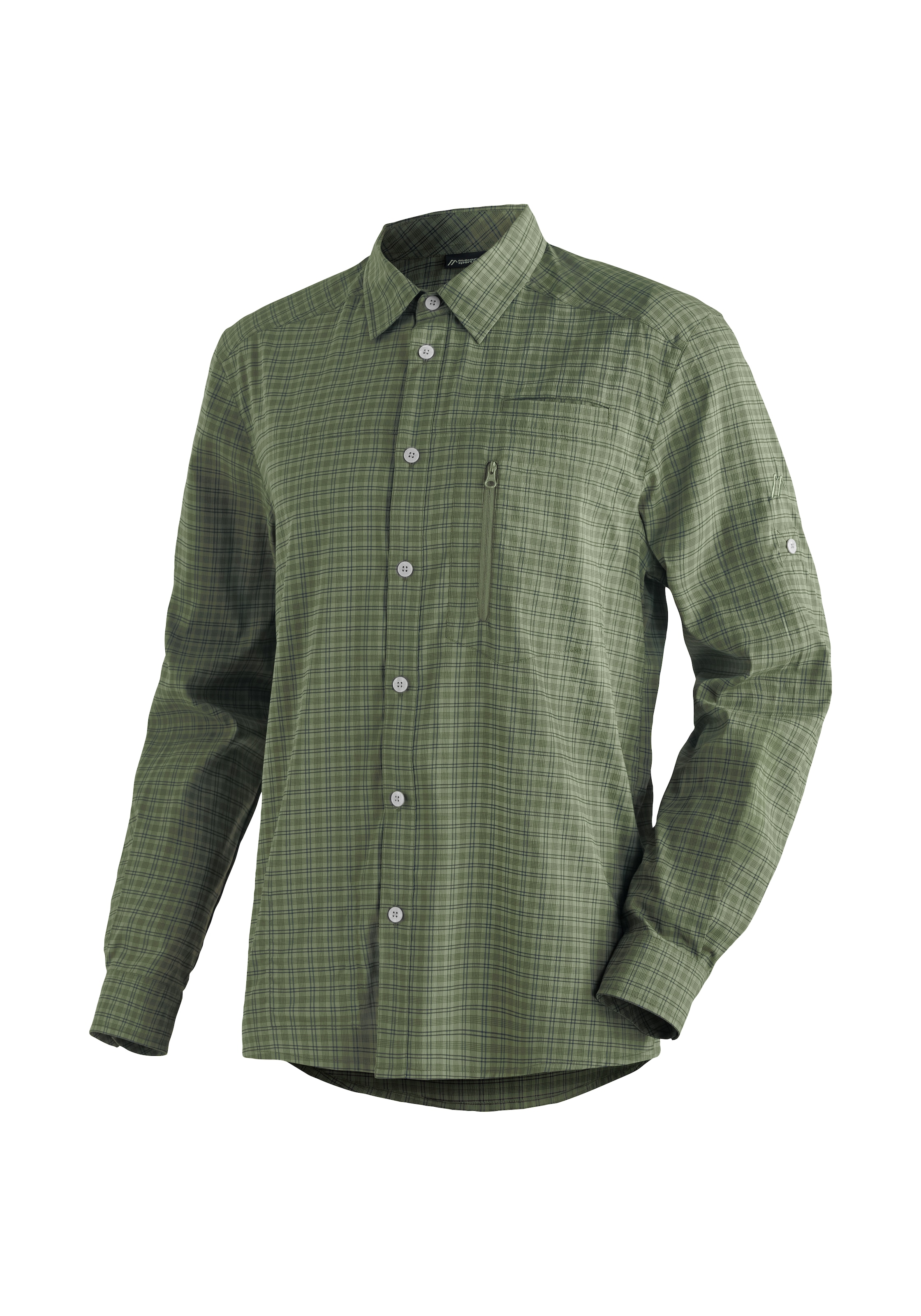 Maier Sports Funktionshemd »Mats L/S«, langarm Herrenhemd für Wandern, Reise und Freizeit