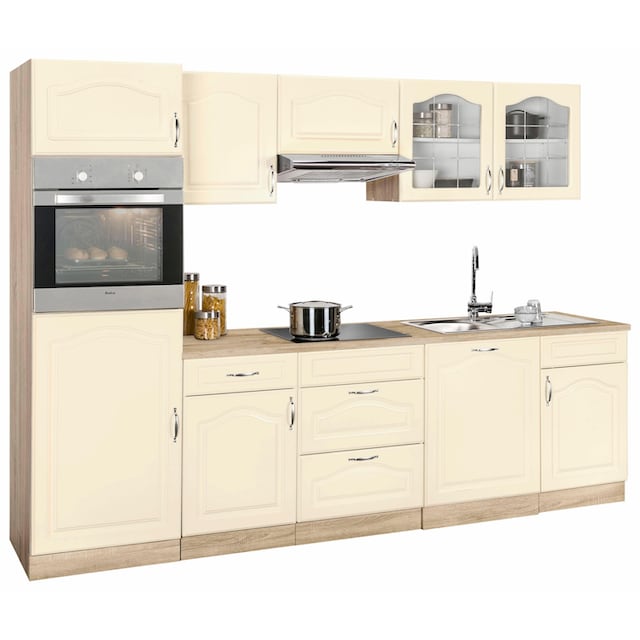 wiho Küchen Küchenzeile »Linz«, mit E-Geräten, Breite 280 cm kaufen im OTTO  Online Shop