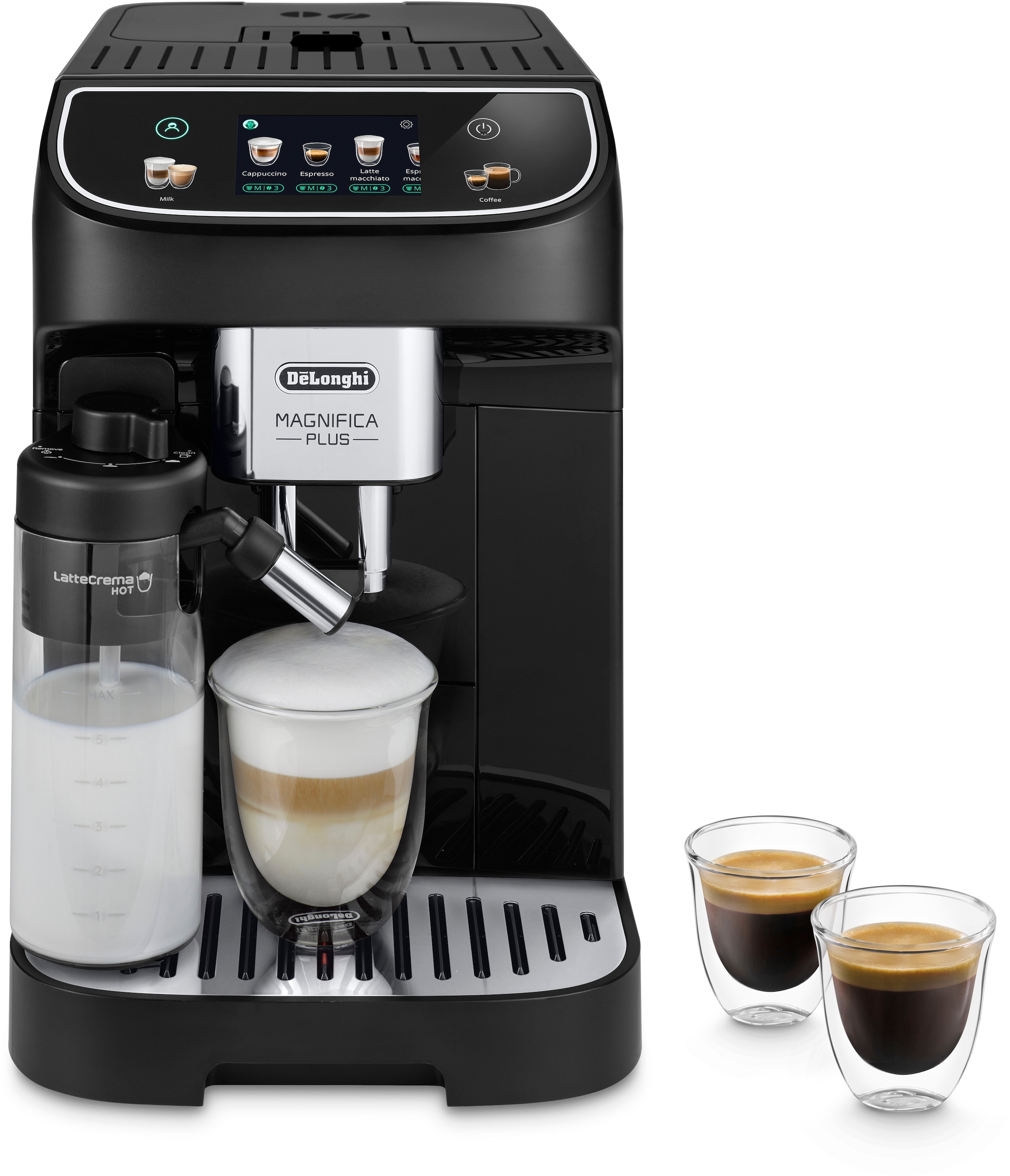 Kaffeevollautomat »Magnifica Plus ECAM320.60.B«, schwarz