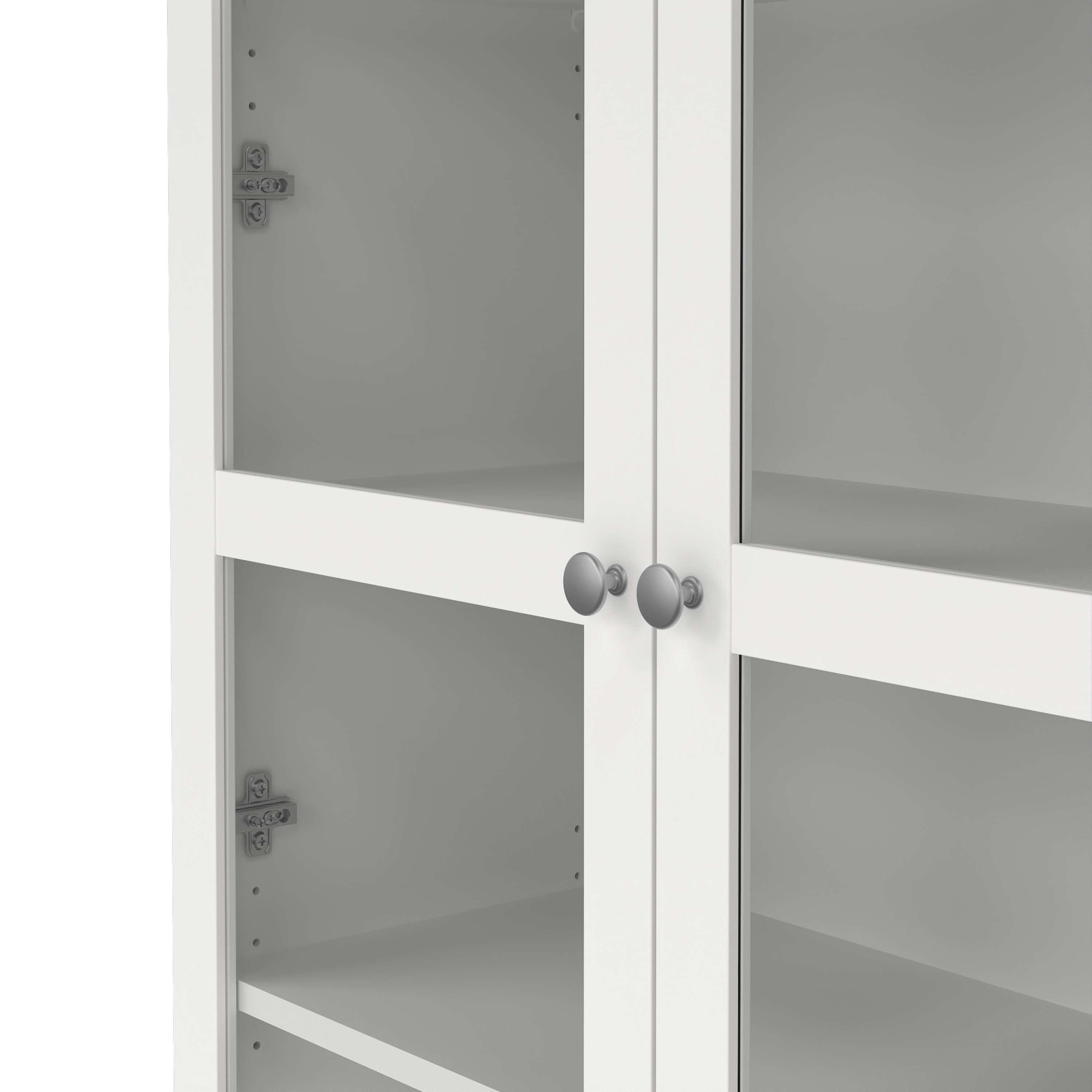 INOSIGN Vitrine »Roma Vitrinenschrank, Standvitrine, Glasvitrine, Schrank, Stauraum«, 2 Glastüren, Höhe 200 cm, 6 Fächer, Breite 89 cm