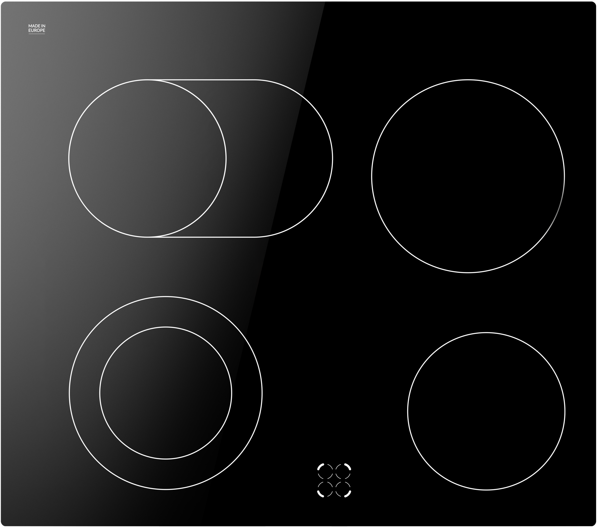 Amica Elektro-Herd-Set »EHC 933 331 S«