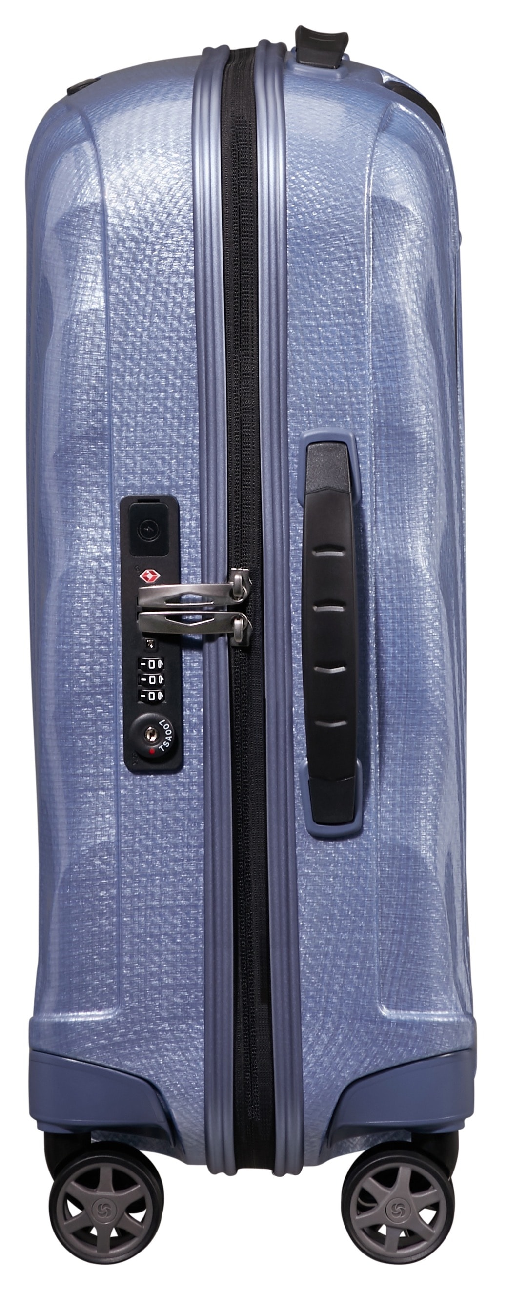 Samsonite Hartschalen-Trolley »C-LITE, verschiedene Größen und Farben« 36 l 4 Rollen mit arretierbarem und versenkbarem Druckknopf-Trolleysystem