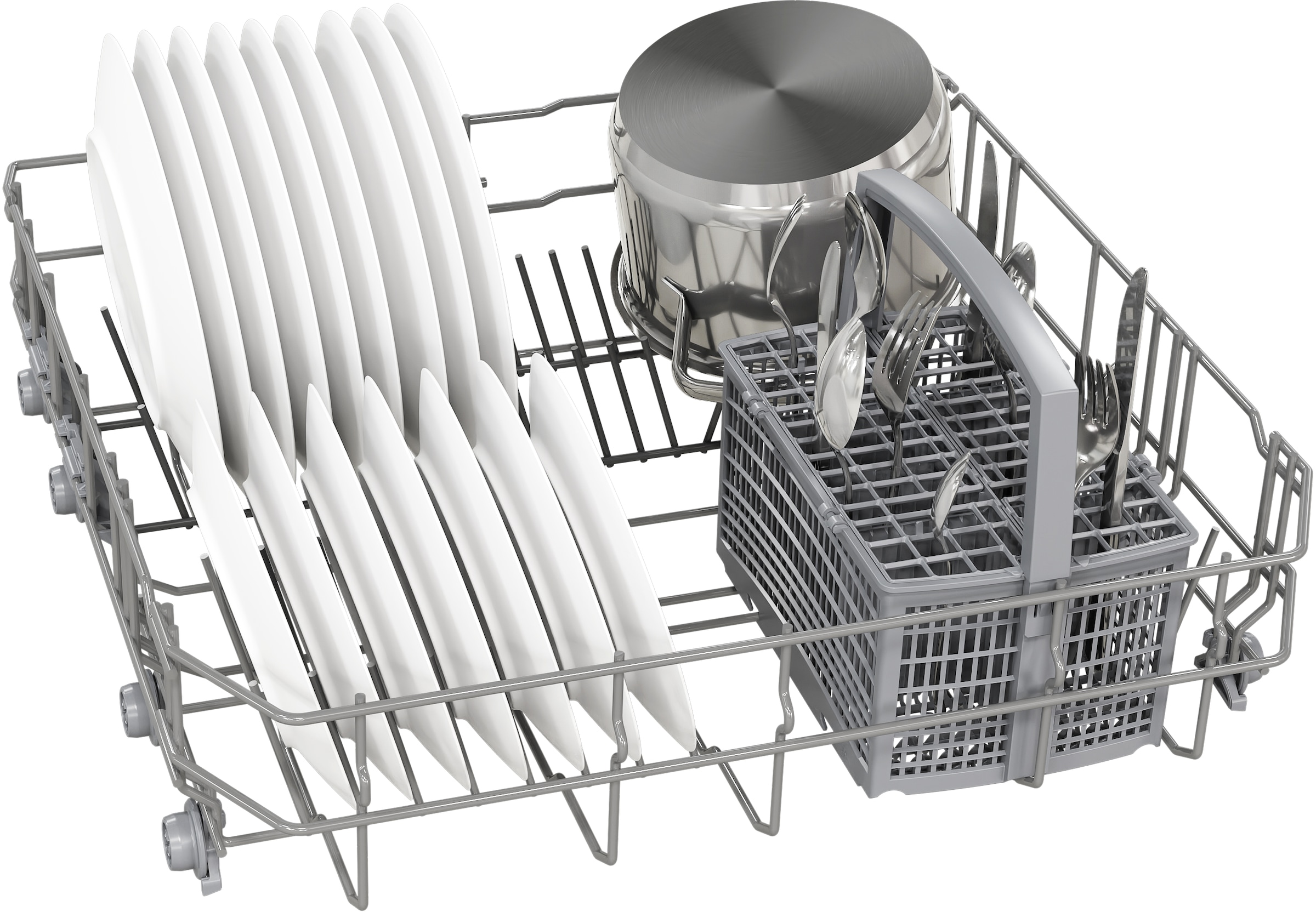 NEFF teilintegrierbarer Geschirrspüler »s145hts04e«, 13 Maßgedecke, mit Rack Matic