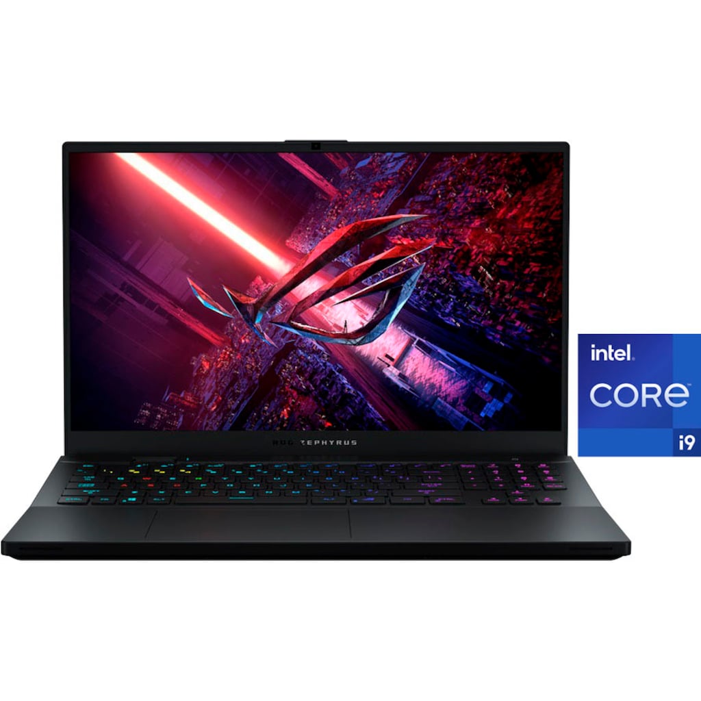 Asus Gaming-Notebook »ROG Zephyrus S17 GX703HS-KF079T«, 43,94 cm, / 17,3 Zoll, Intel, Core i9, GeForce RTX 3080, 3000 GB SSD