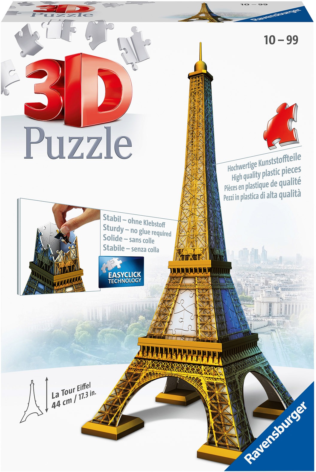 Ravensburger 3D-Puzzle »Eiffelturm«, Made in Europe, FSC® - schützt Wald - weltweit