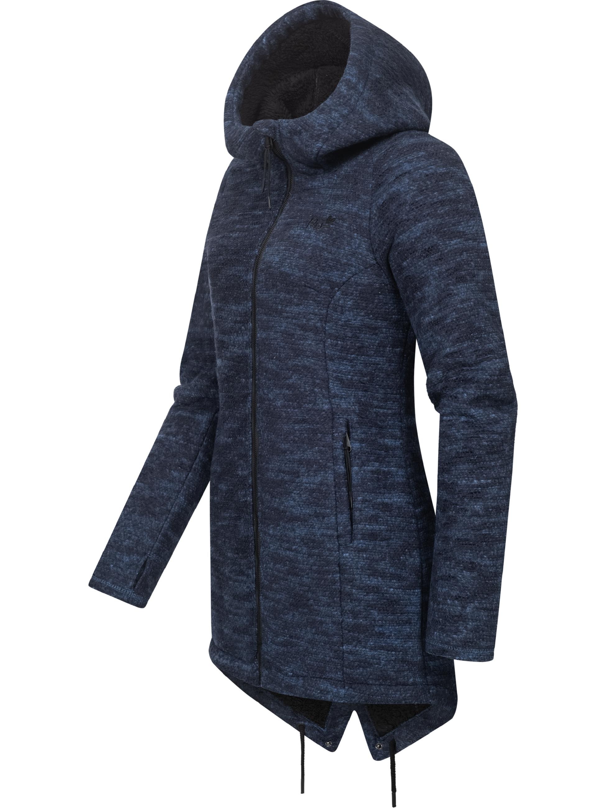 Ragwear Kapuzensweatjacke »Kapuzenstrickjacke Wingi Melange«