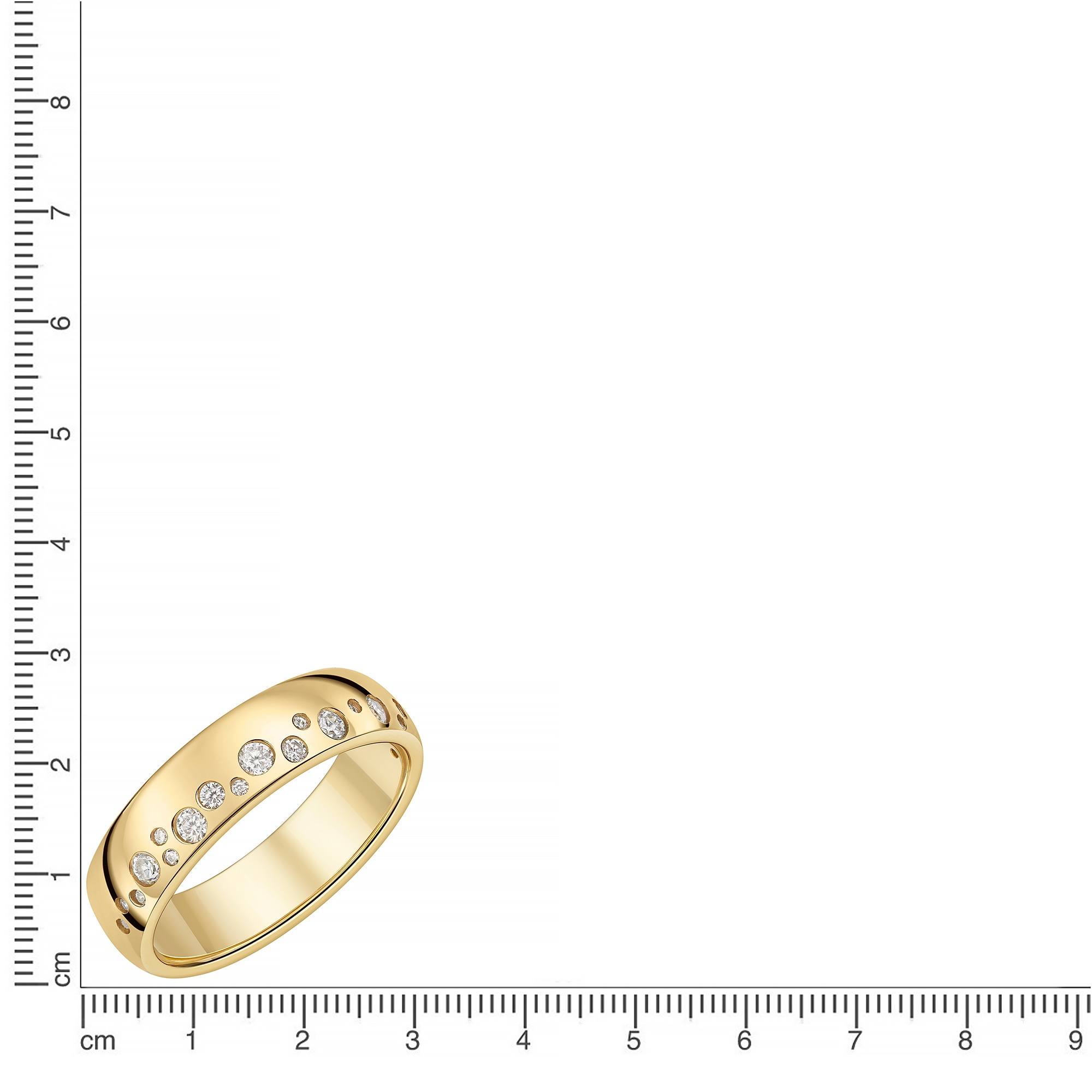 Firetti Fingerring »Schmuck Geschenk Silber 925 Damenring Ring Sternenhimmel« mit Zirkonia (synth.)