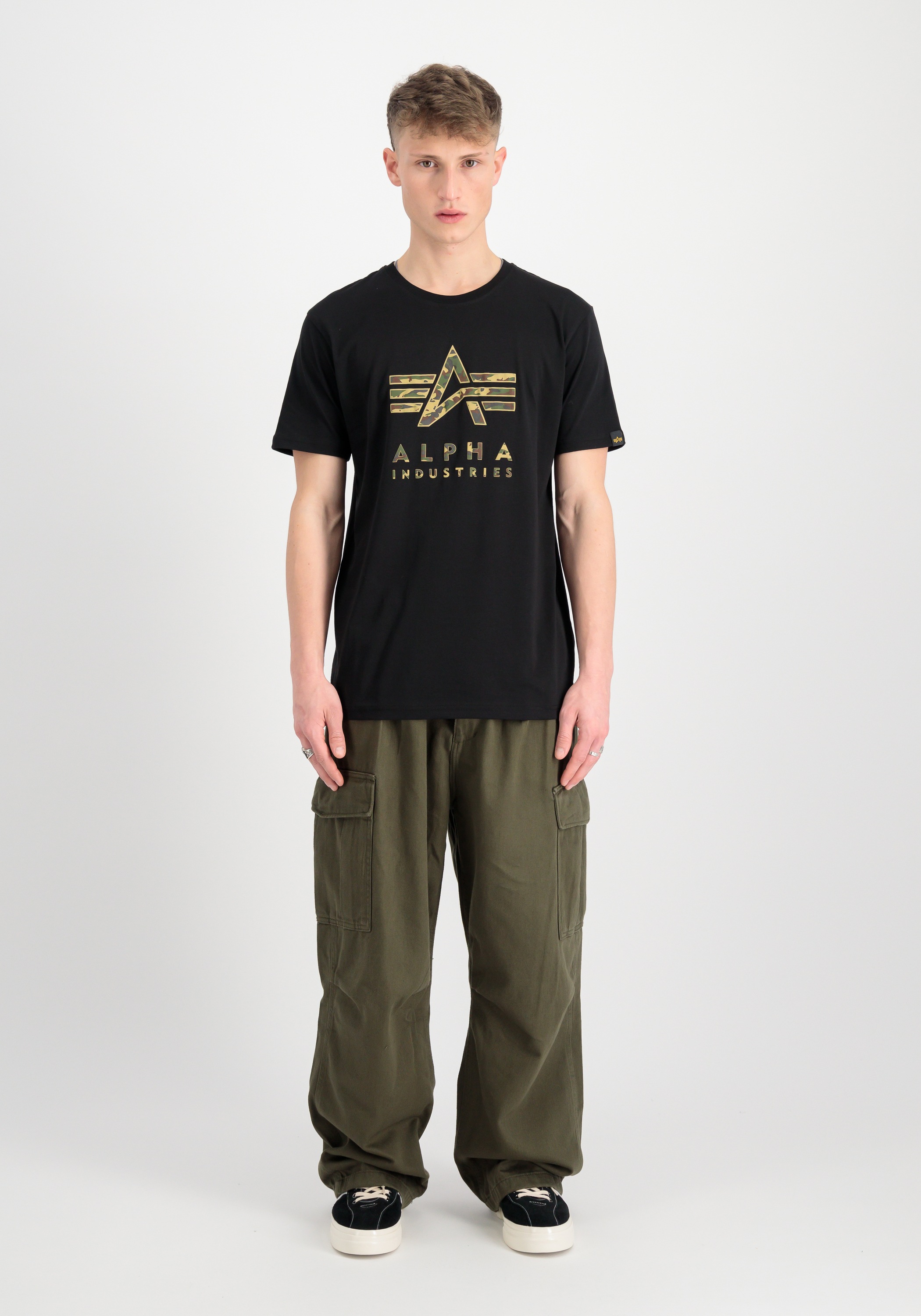 Alpha Industries T-Shirt »Camo Puff Print T-Shirt T-Shirt«