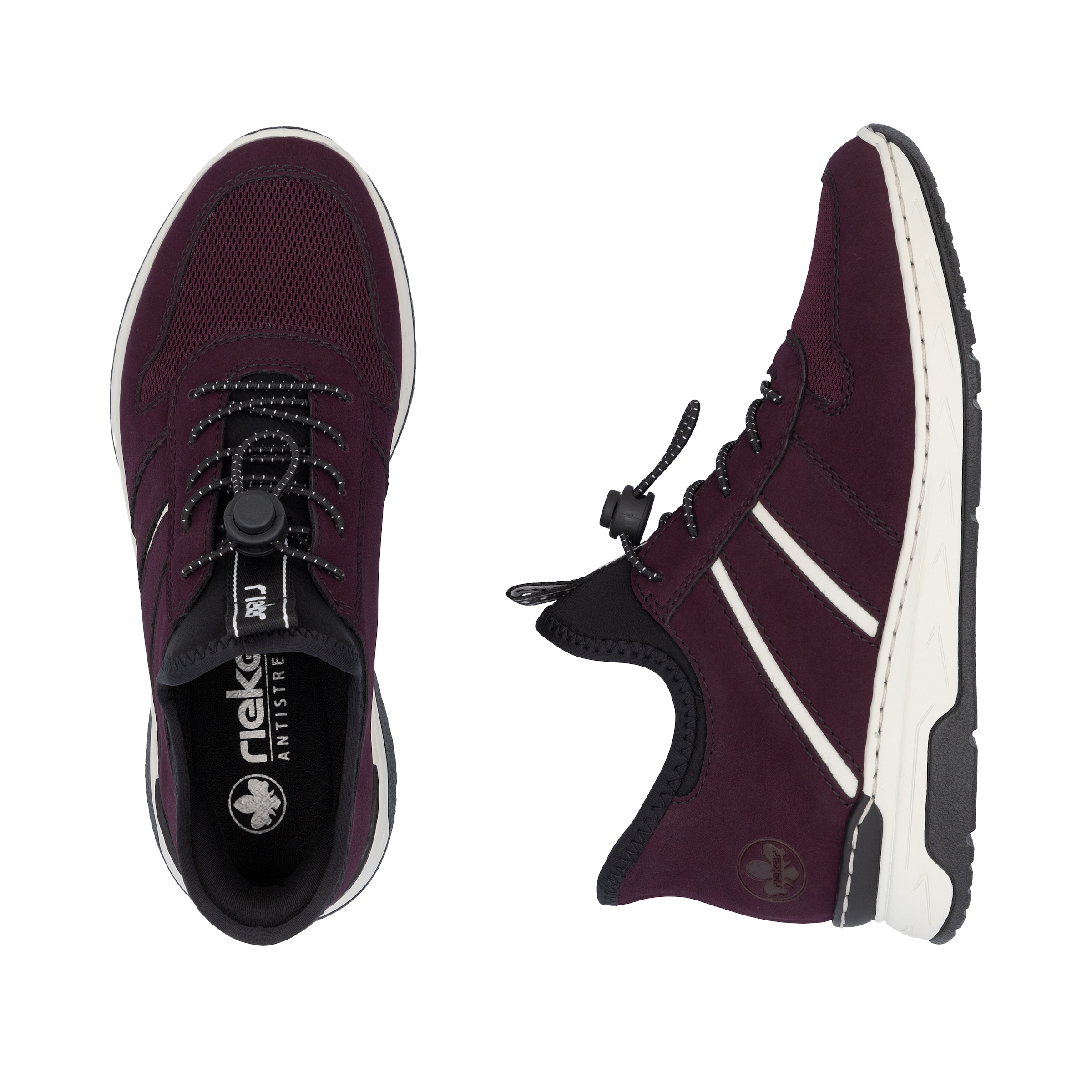 Rieker Slip-On Sneaker »Ready2GO«  Schlupfschuh, Halbschuh, Freizeitsneaker mit MemoSoft-Innensohle