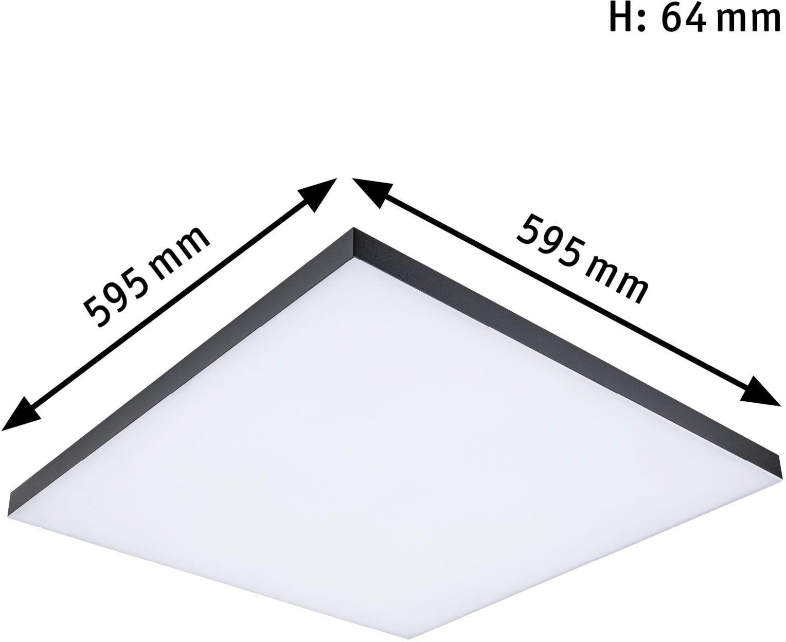Paulmann LED Panel »Velora Rainbow«, 1 flammig