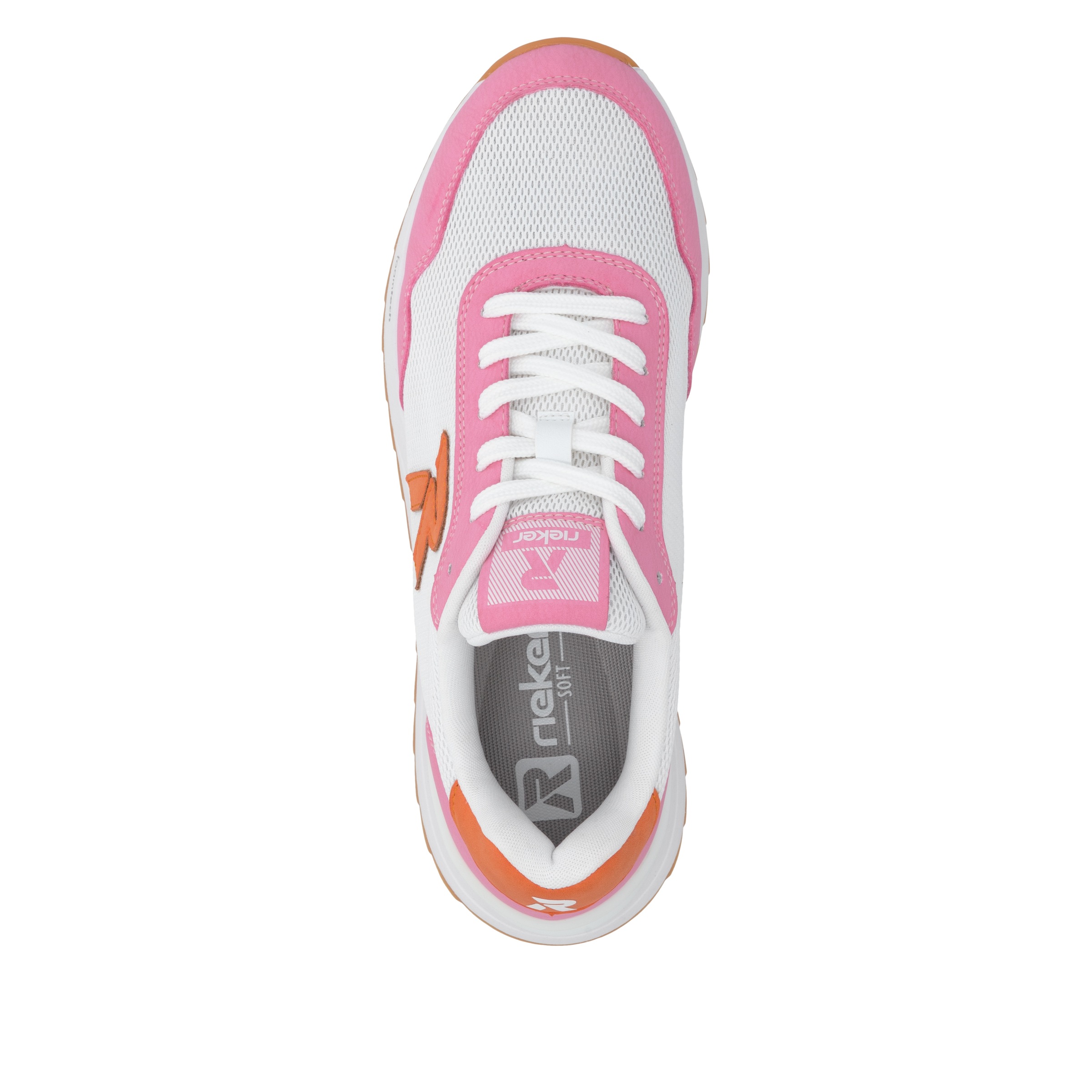 RIEKER Sport Sneaker  Schnürschuh, Halbschuh, Freizeitsneaker mit leichter Laufsohle