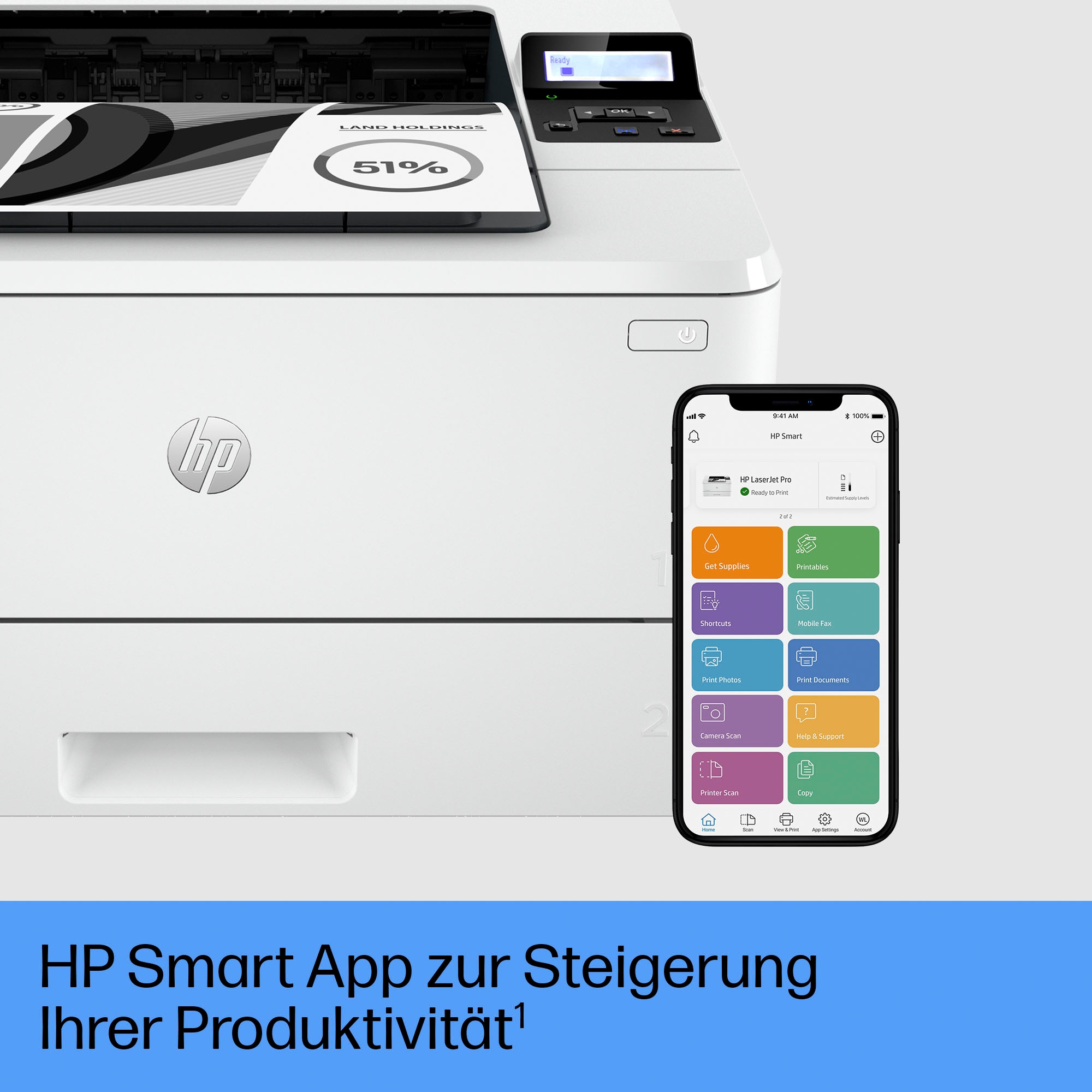 HP Laserdrucker »LaserJet Pro 4002dn«