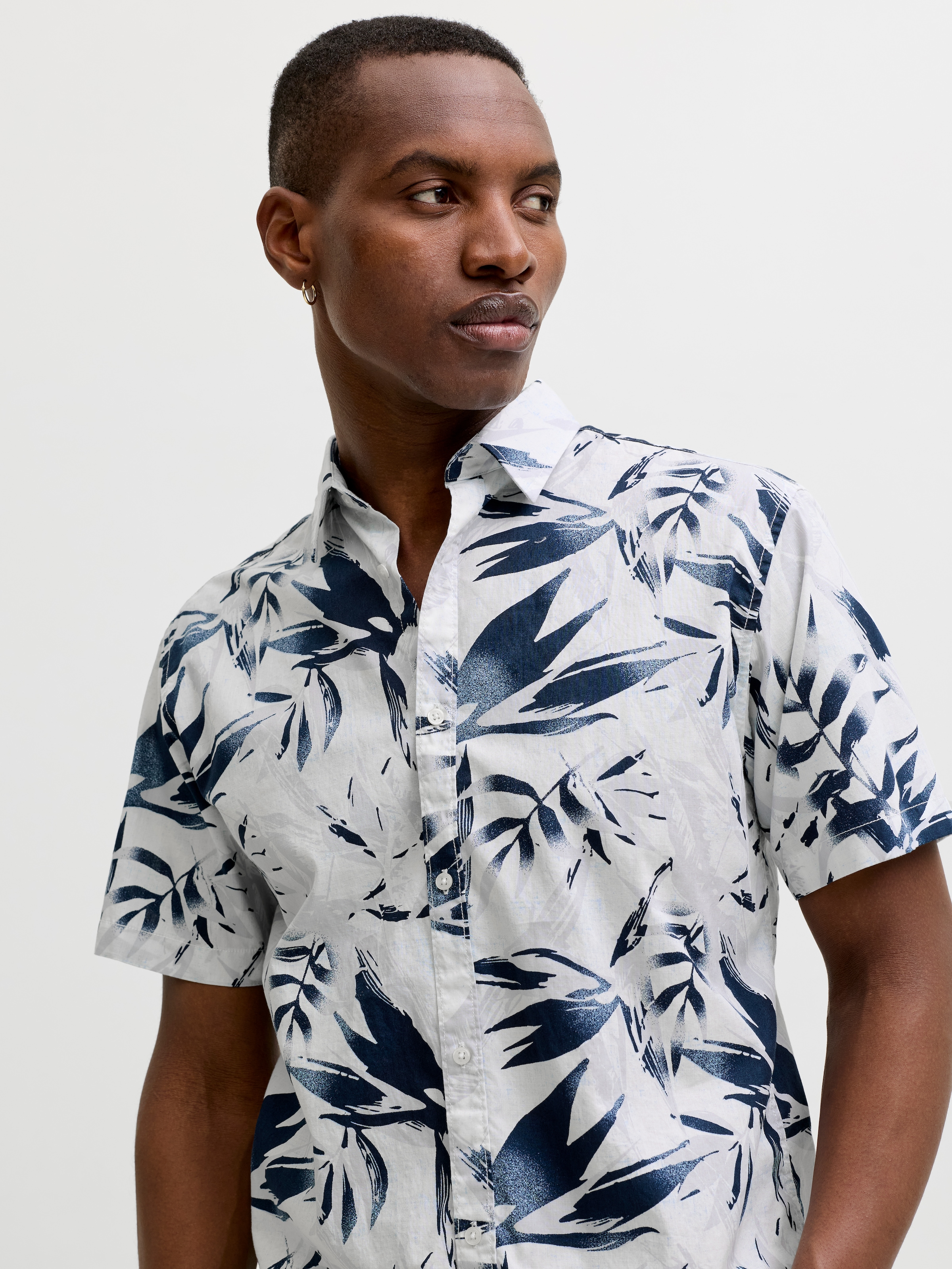 Jack & Jones Kurzarmhemd »JJHONOLULU AOP SHIRT SS«