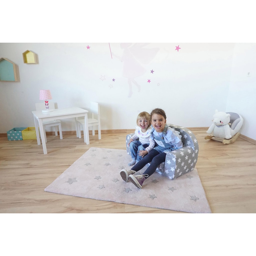 Knorrtoys® Sofa »Grey White Stars«