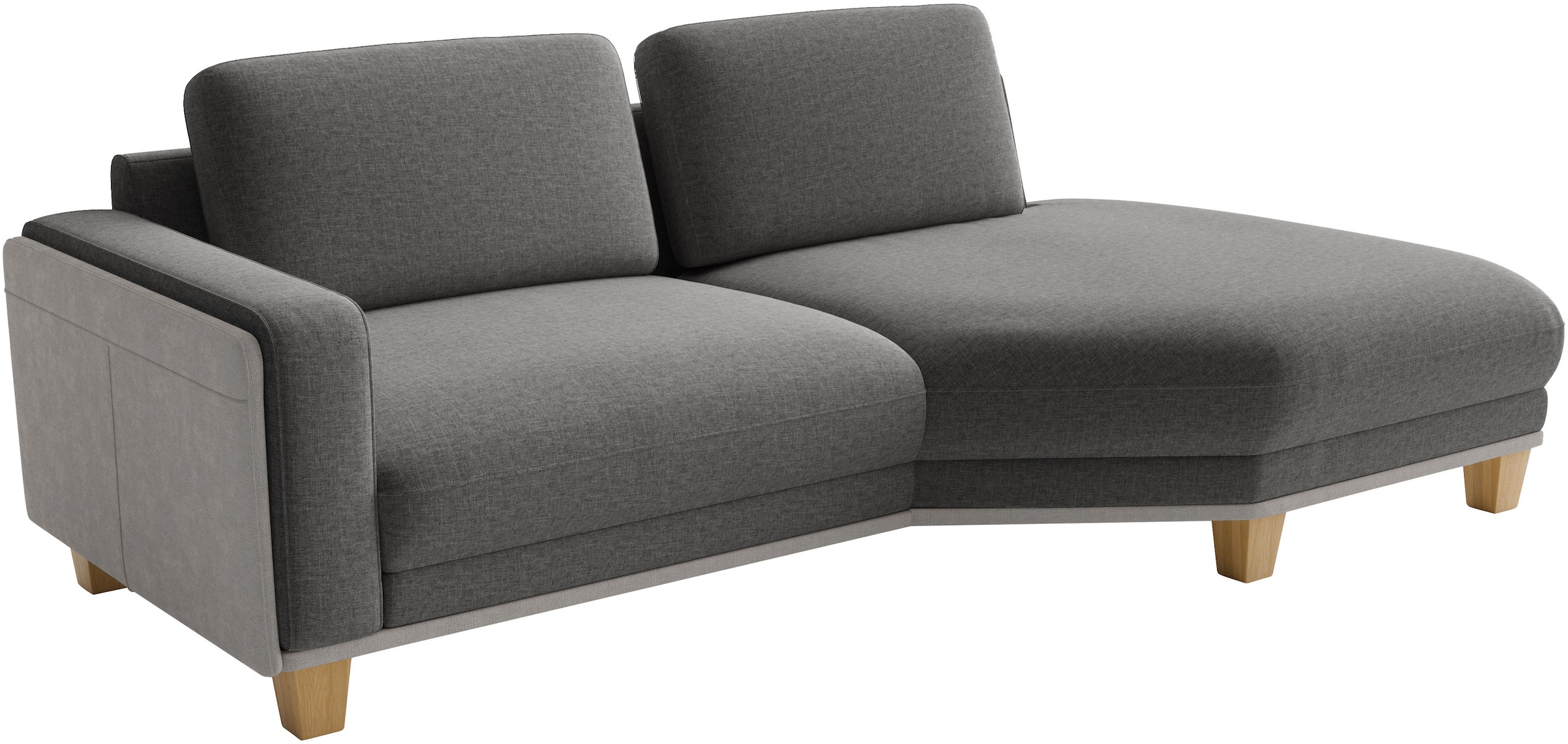 sit&more Ecksofa »Concept« Modernes Sofa in drei Fußfarben zur Auswahl
