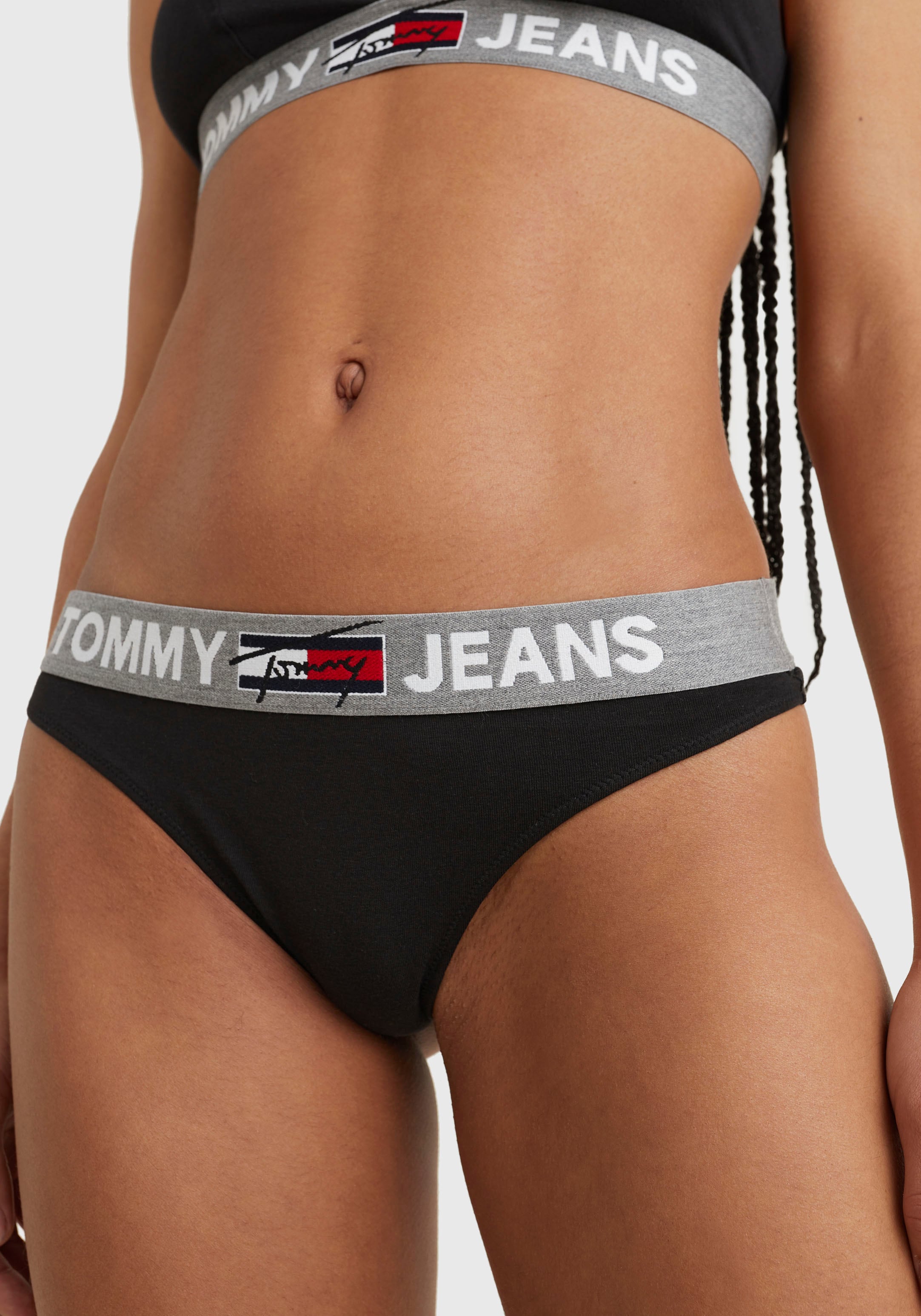 bei breitem online OTTO Logobündchen Underwear T-String, Hilfiger mit Tommy