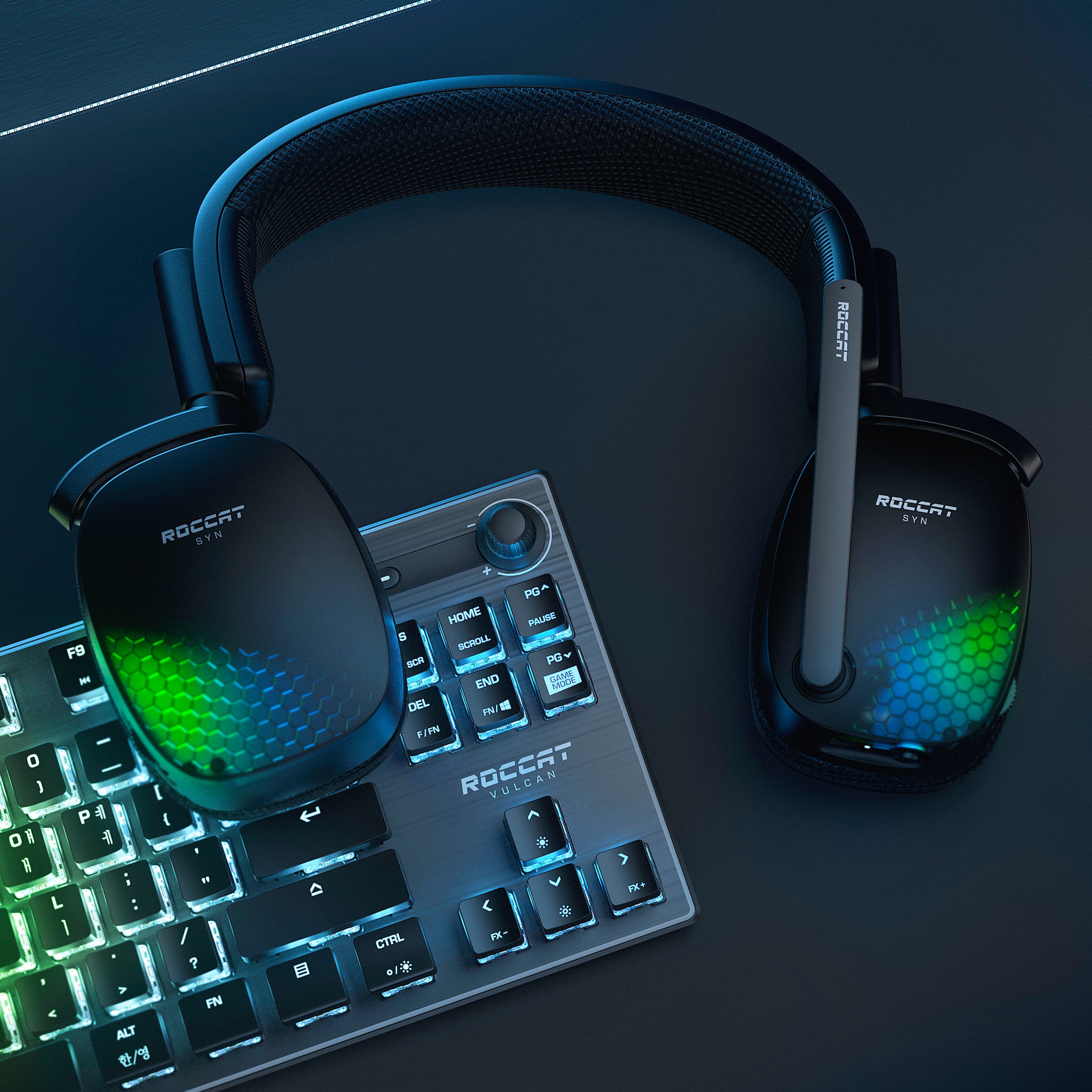 ROCCAT Gaming-Headset »SYN Pro Air«, WLAN (WiFi), Noise-Cancelling