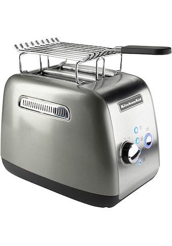 KitchenAid Toaster »5KMT221ECU«, 2 kurze Schlitze, für 2 Scheiben, 1100 W, mit... kaufen