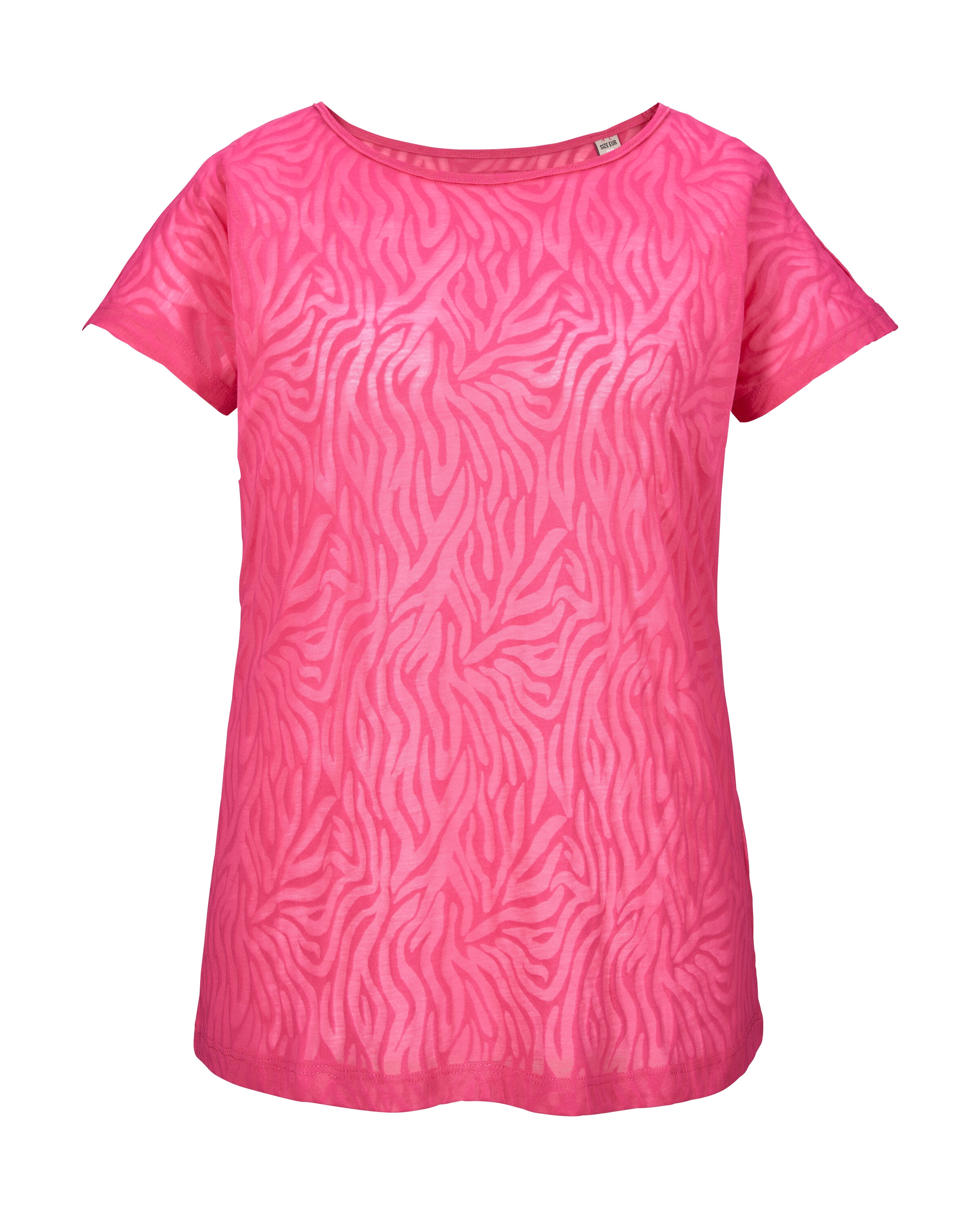 G.I.G.A. DX by killtec T-Shirt »GS 29 WMN TSHRT« Halbtransparentes, weiches T-Shirt mit Burnout-Optik