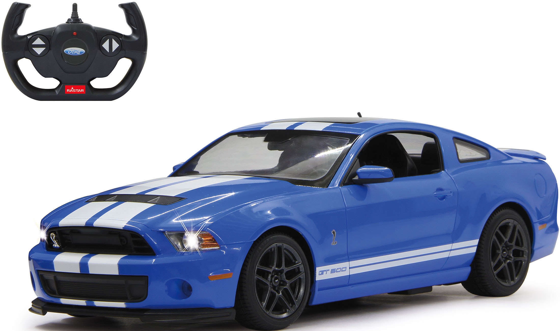 RC-Auto »Ford Shelby GT500 - 27 MHz blau«
