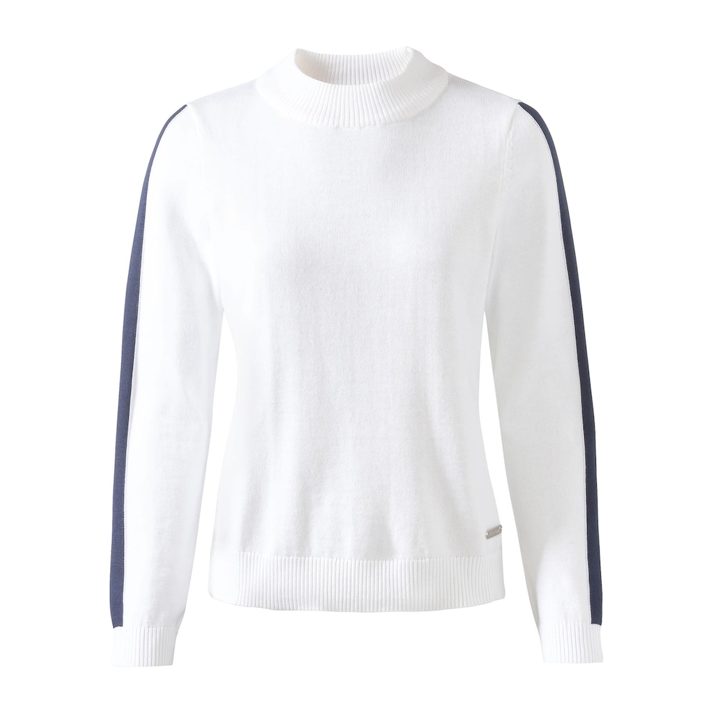 Casual Looks Stehkragenpullover »Pullover«