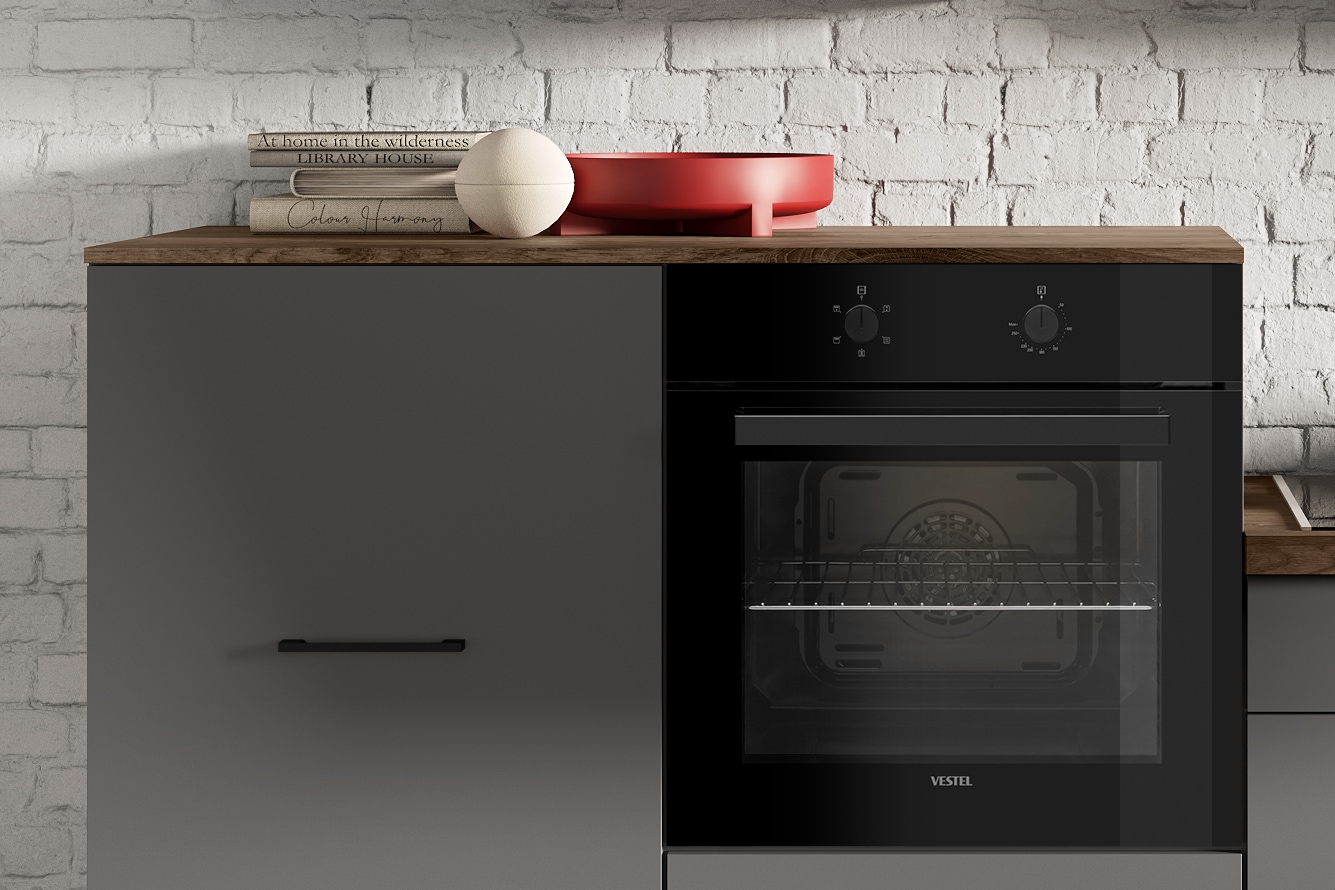 IMPULS KÜCHEN Schrankwange »Abdeckboden (Top-Platte)« in vielen Breiten; 1,6 cm stark, 58,5 cm tief; passend zu allen Serien