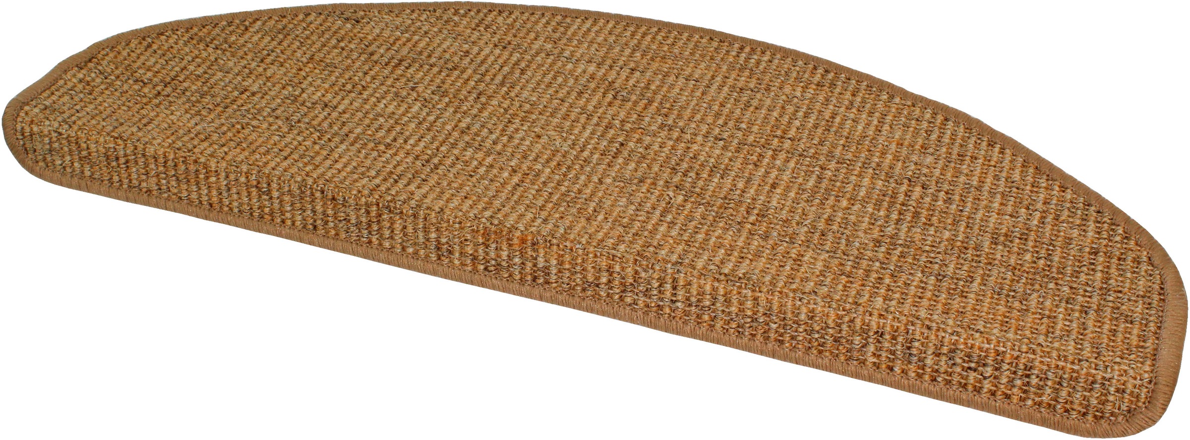 Dekowe Stufenmatte »Mara S2«, halbrund, 5 mm Höhe, 100% Sisal, große Farbauswahl, selbstklebend, auch als Set 15 Stück